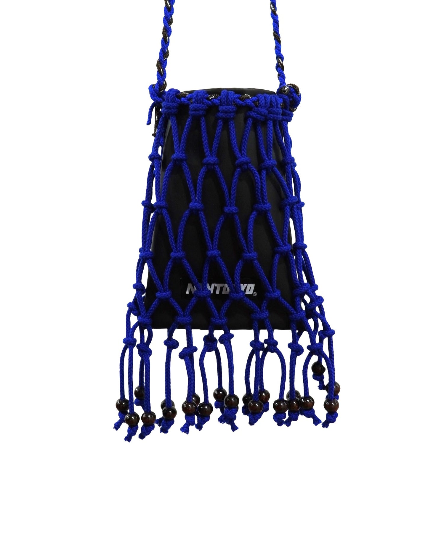 NON TOKYO /   MACRAME SHOULDER BAG (BLUE)