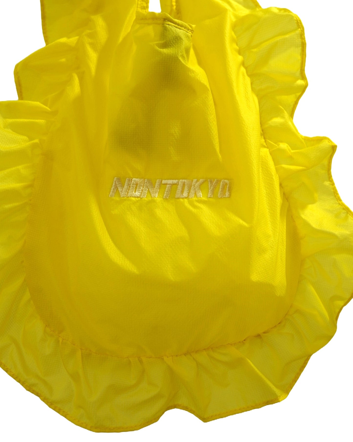 NON TOKYO /   FRILL ECO BAG (S / YELLOW)