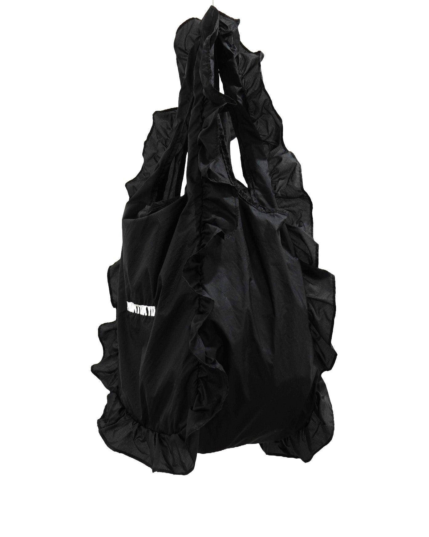 NON TOKYO /   FRILL ECO BAG (L / BLACK)