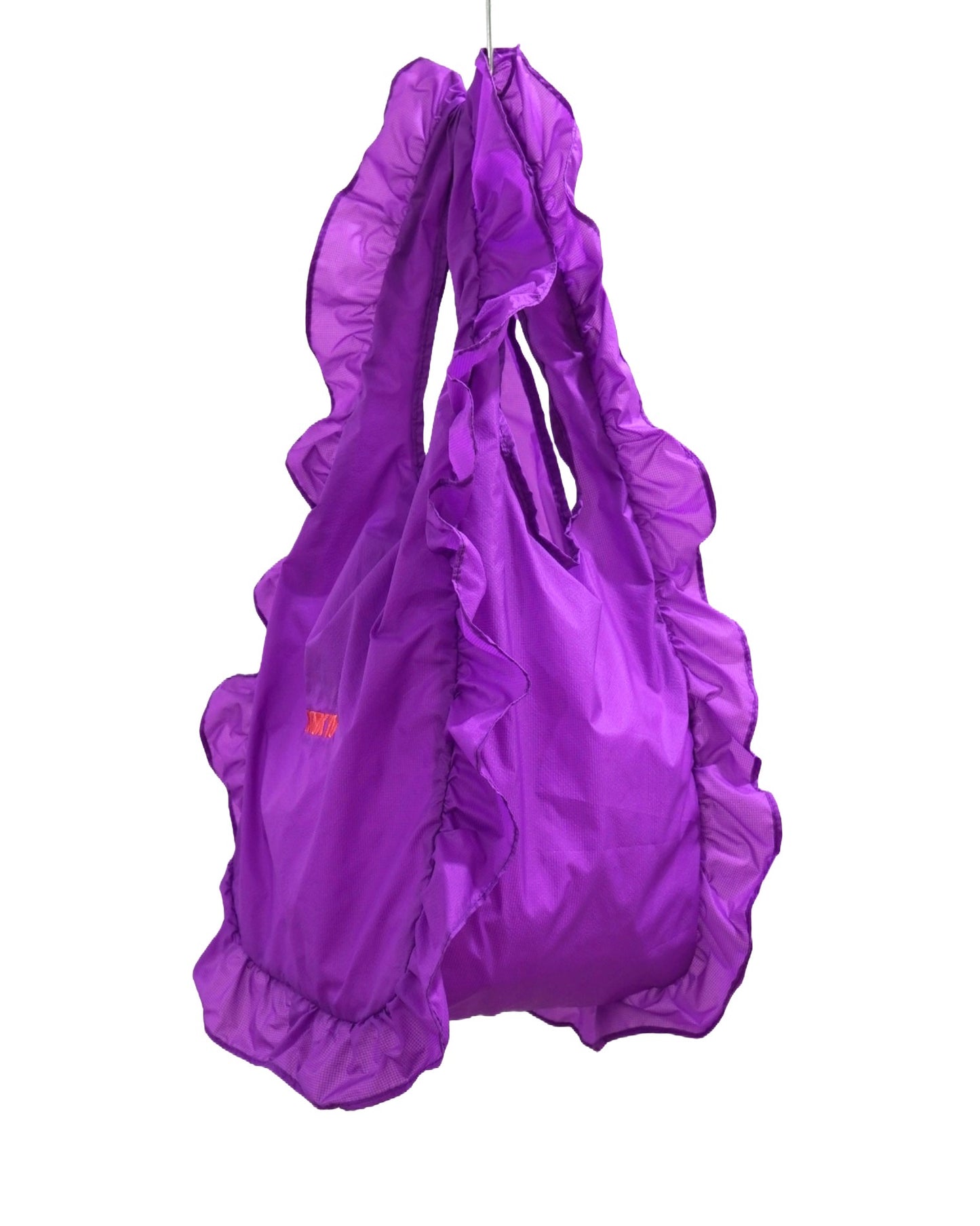 NON TOKYO / FRILL ECO BAG (L / PURPLE)