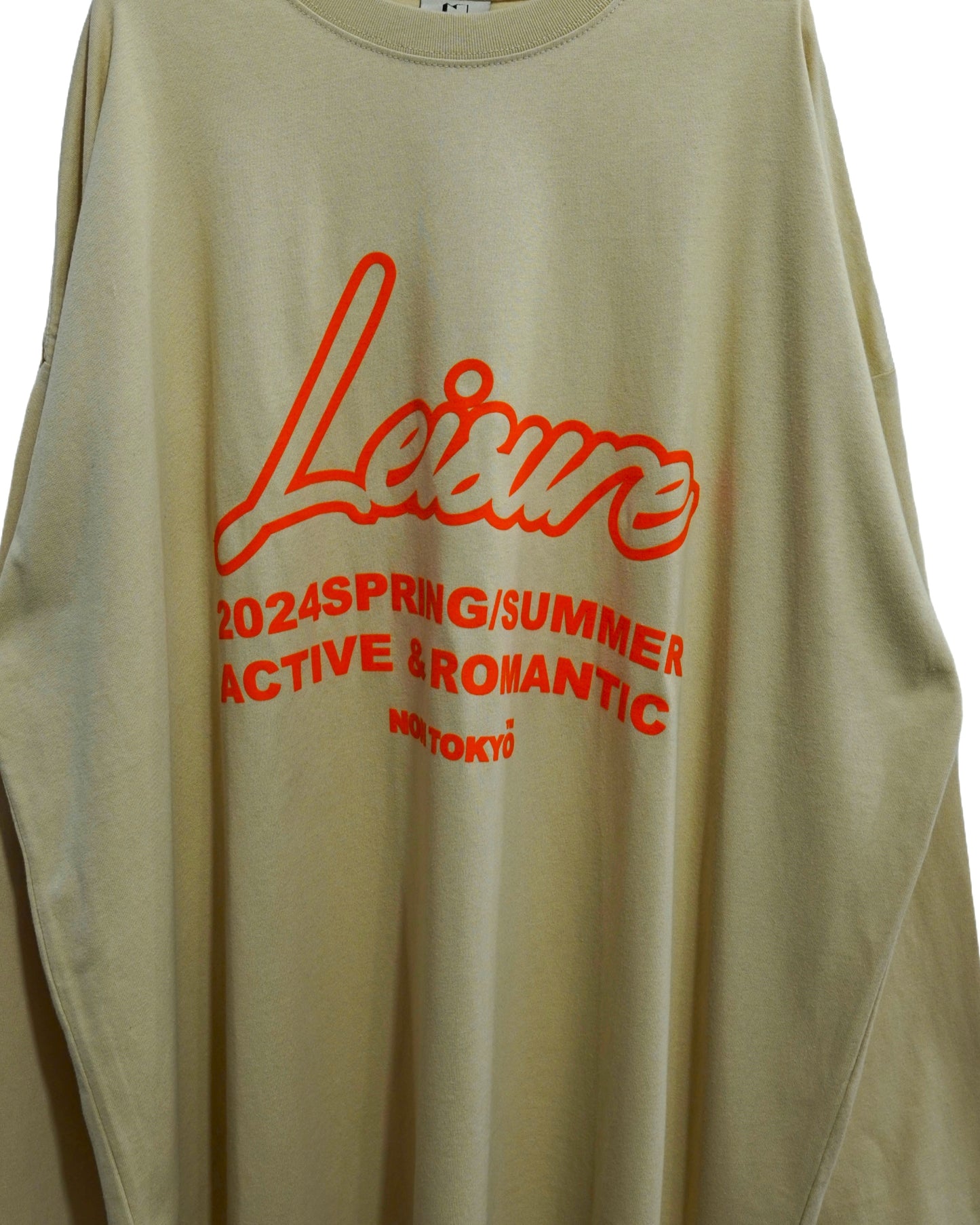 NON TOKYO / PRINT L/S T-SHIRT(LEISURE / BEIGE)