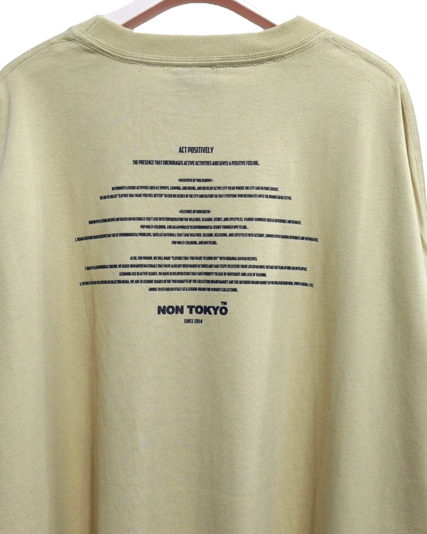 NON TOKYO / PRINT L/S T-SHIRT(LEISURE / BEIGE)