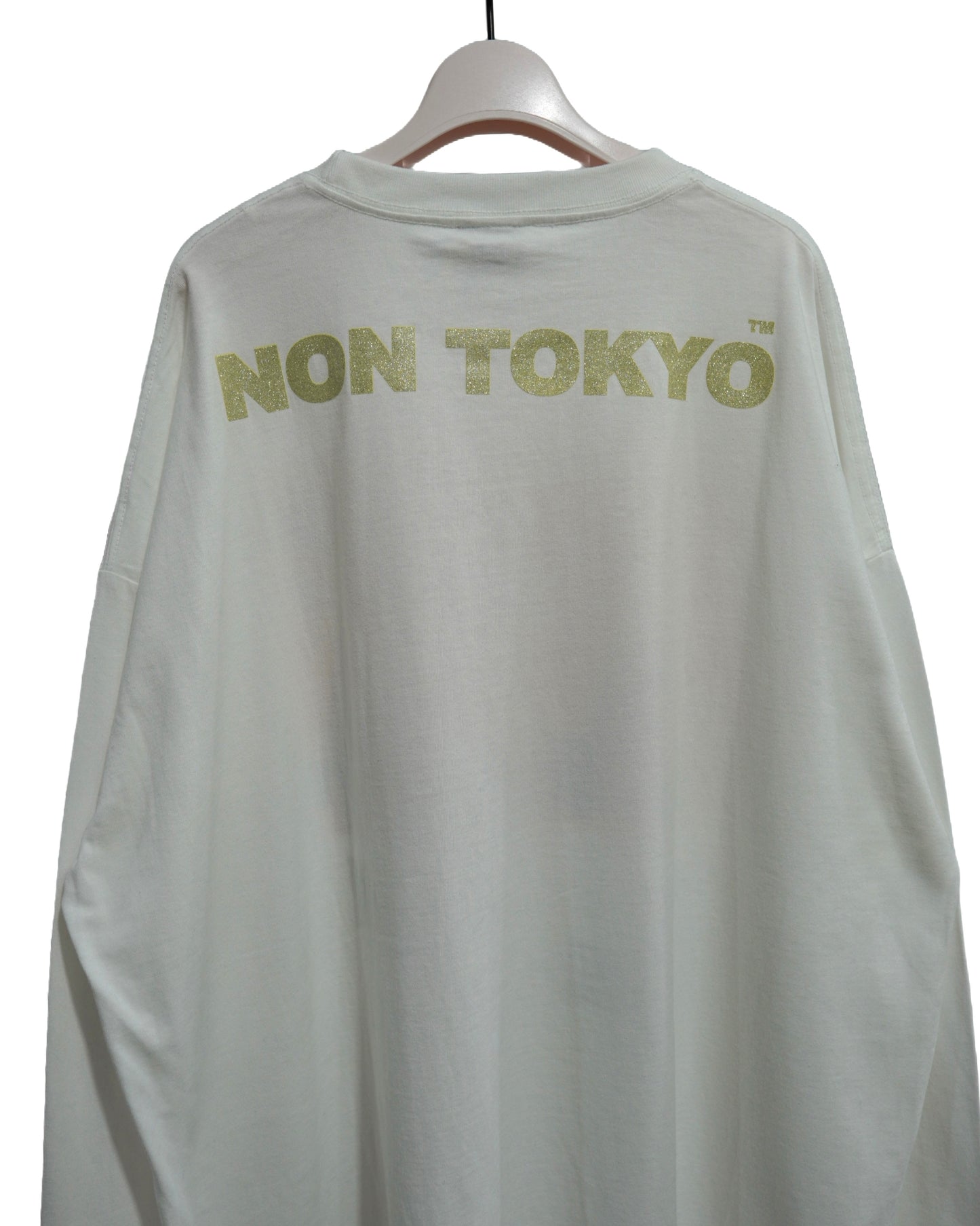 NON TOKYO / PRINT L/S T-SHIRT(HOUSE / WHITE) / 〈ノントーキョー〉プリントロングスリーブTシャツ (家 / ホワイト)