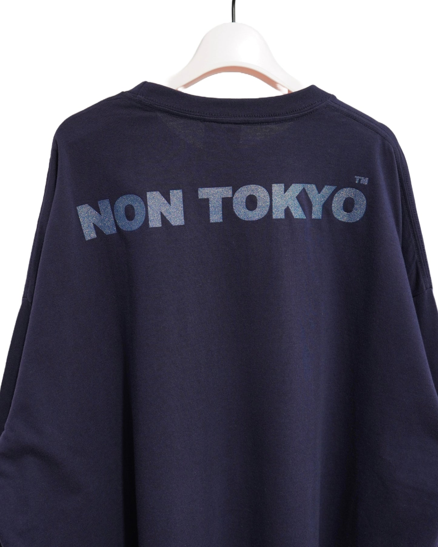 NON TOKYO / PRINT L/S T-SHIRT(HOUSE / NAVY) / 〈ノントーキョー〉プリントロングスリーブTシャツ (家 / ネイビー)