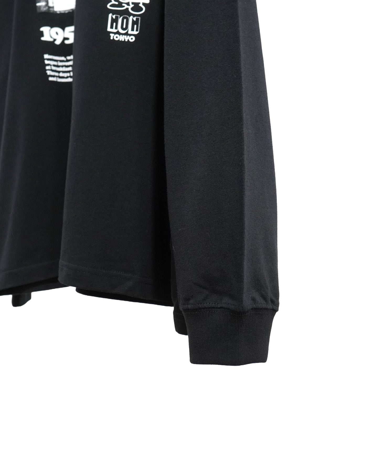 NON TOKYO / PRINT L/S T-SHIRT(HOUSE / BLACK)