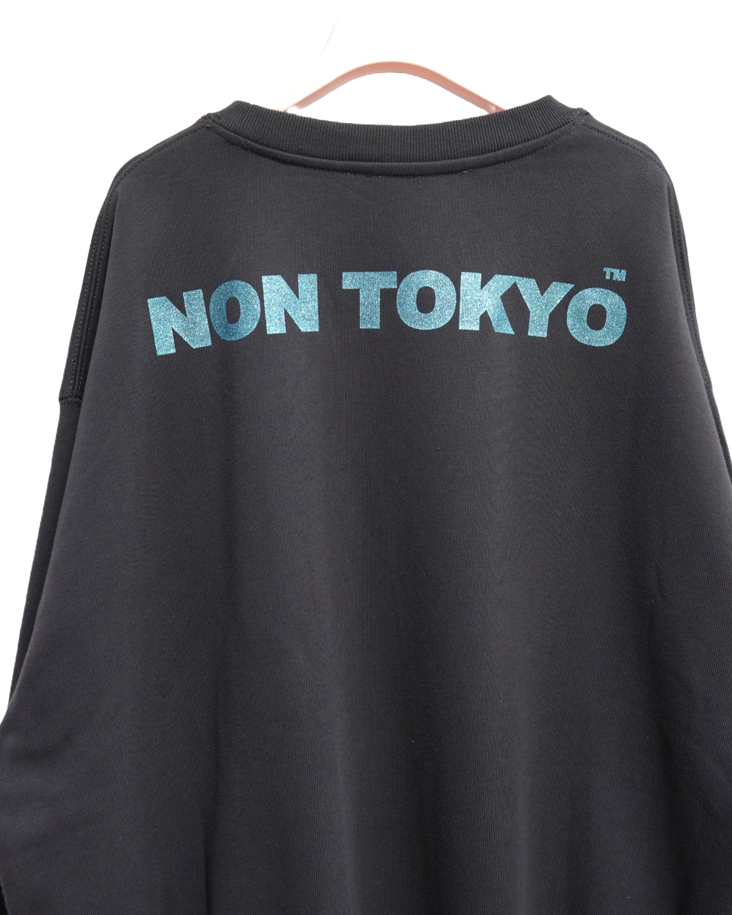 NON TOKYO /  PRINT SWEAT (DRAWING FLOWER / GRAY) / 〈ノントーキョー〉プリントスウェット (ドローイングフラワー / グレー)