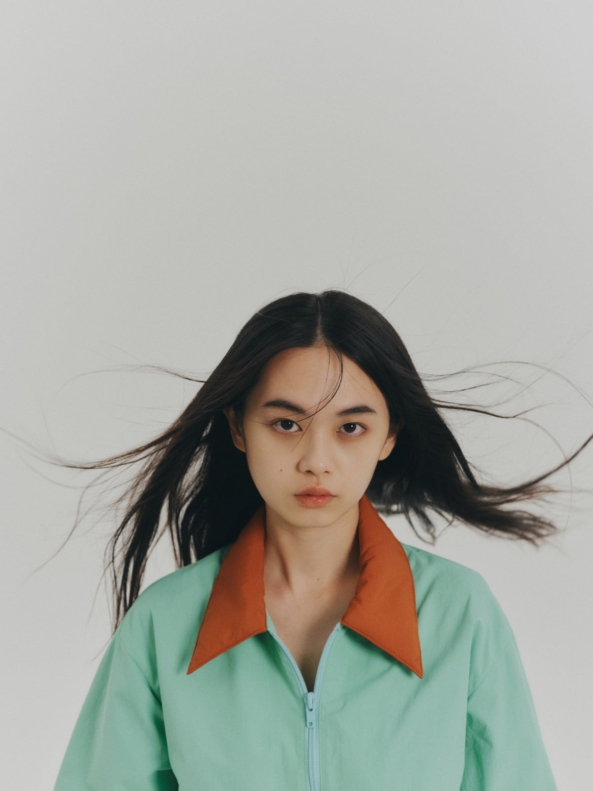 BI COLOR TECH BLOUSON (M.GREEN x BROWN)