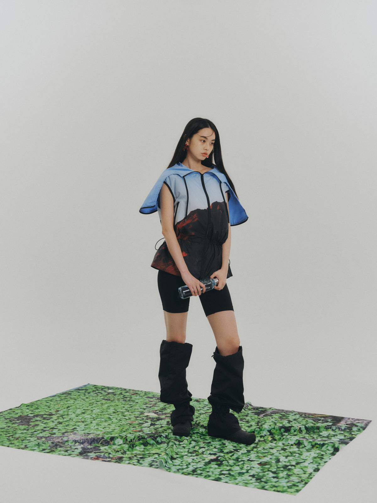 LONG BOOTS COVER (BLACK)