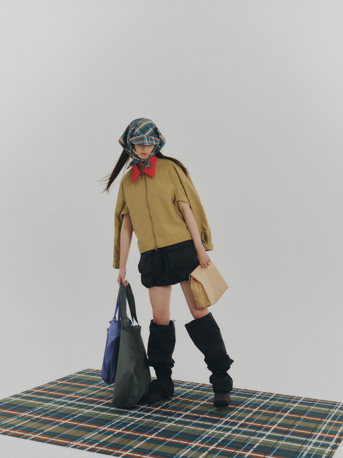 LONG BOOTS COVER (BLACK)