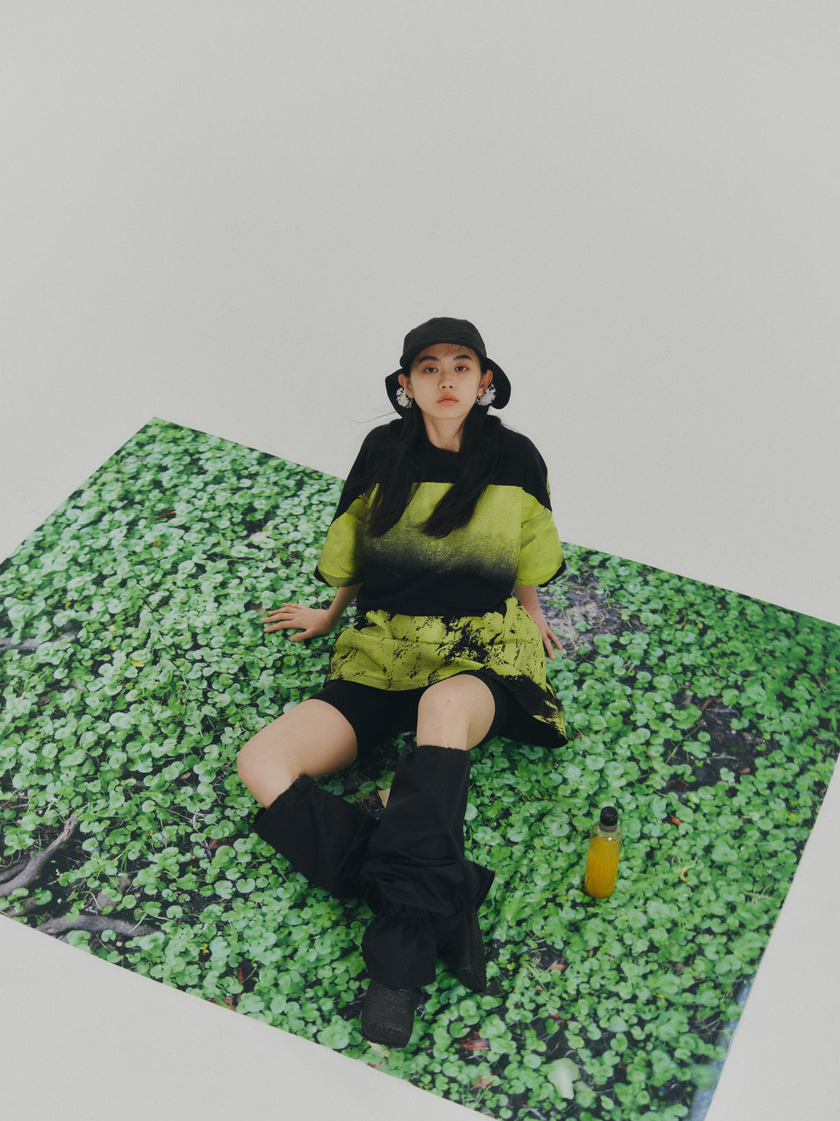 LONG BOOTS COVER (BLACK)