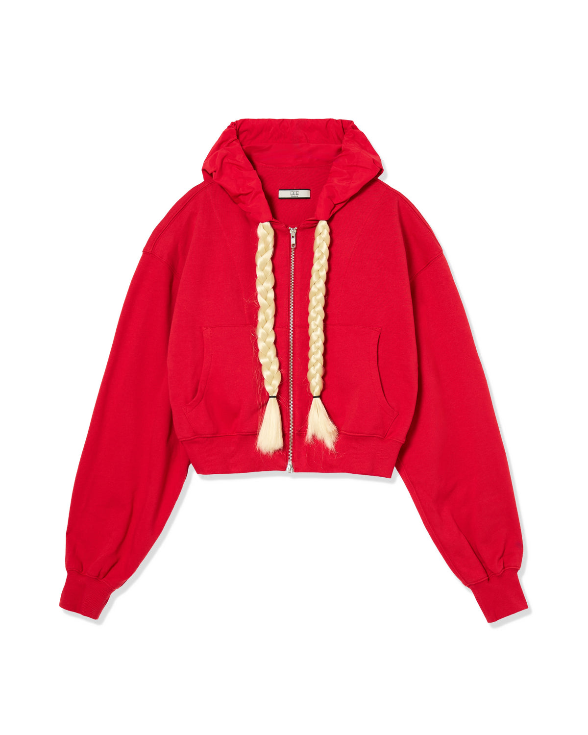 BRAIDS HOODIE (RED)