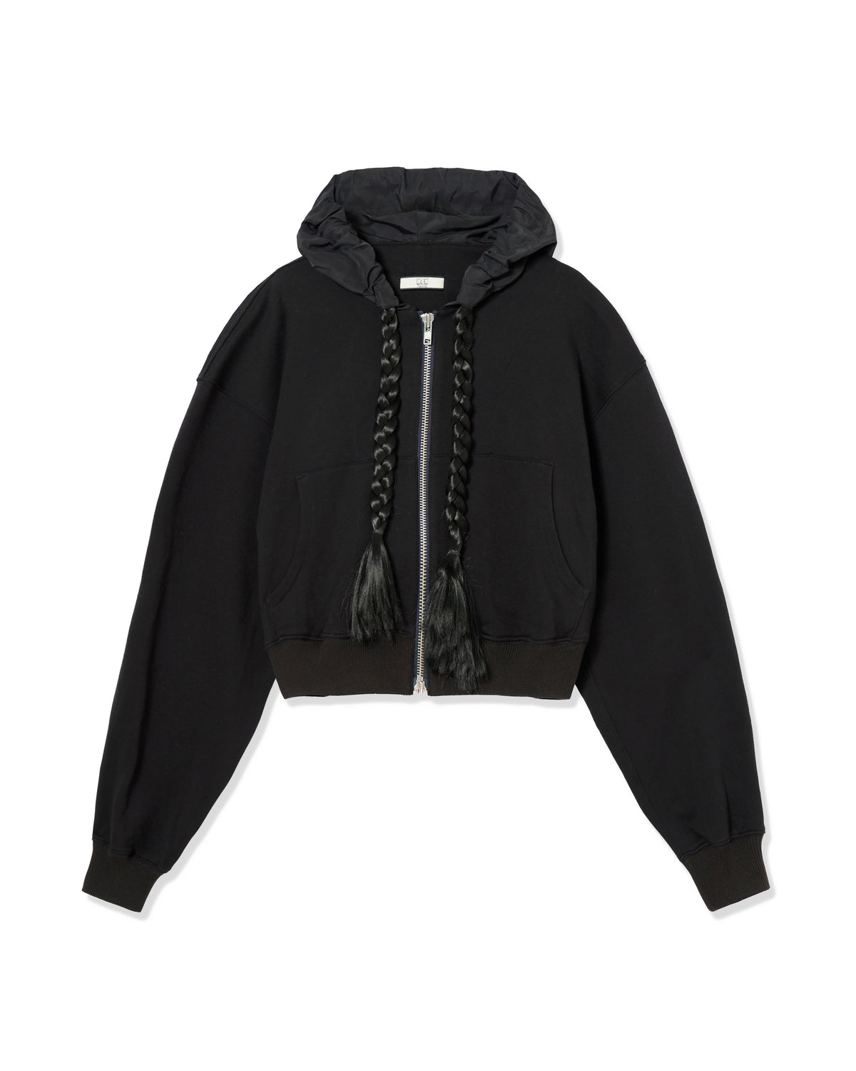 BRAIDS HOODIE (BLACK)