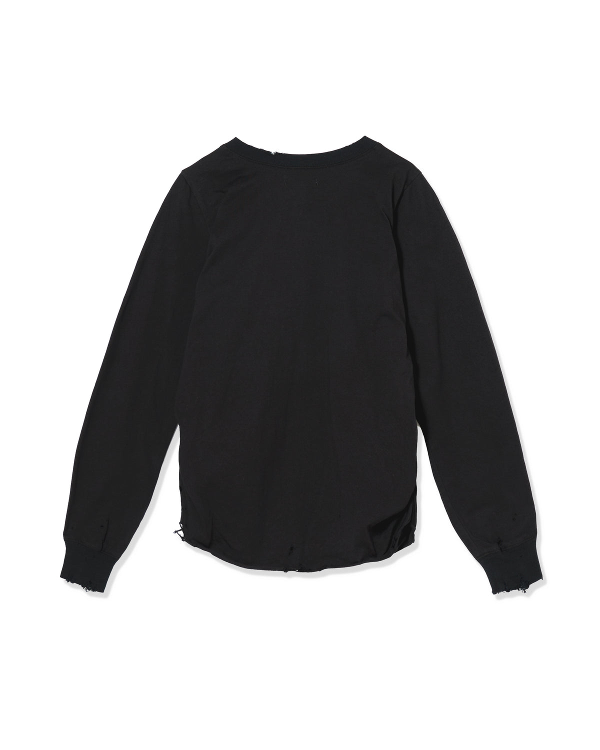 CRASH GATHER CARDIGAN (BLACK)