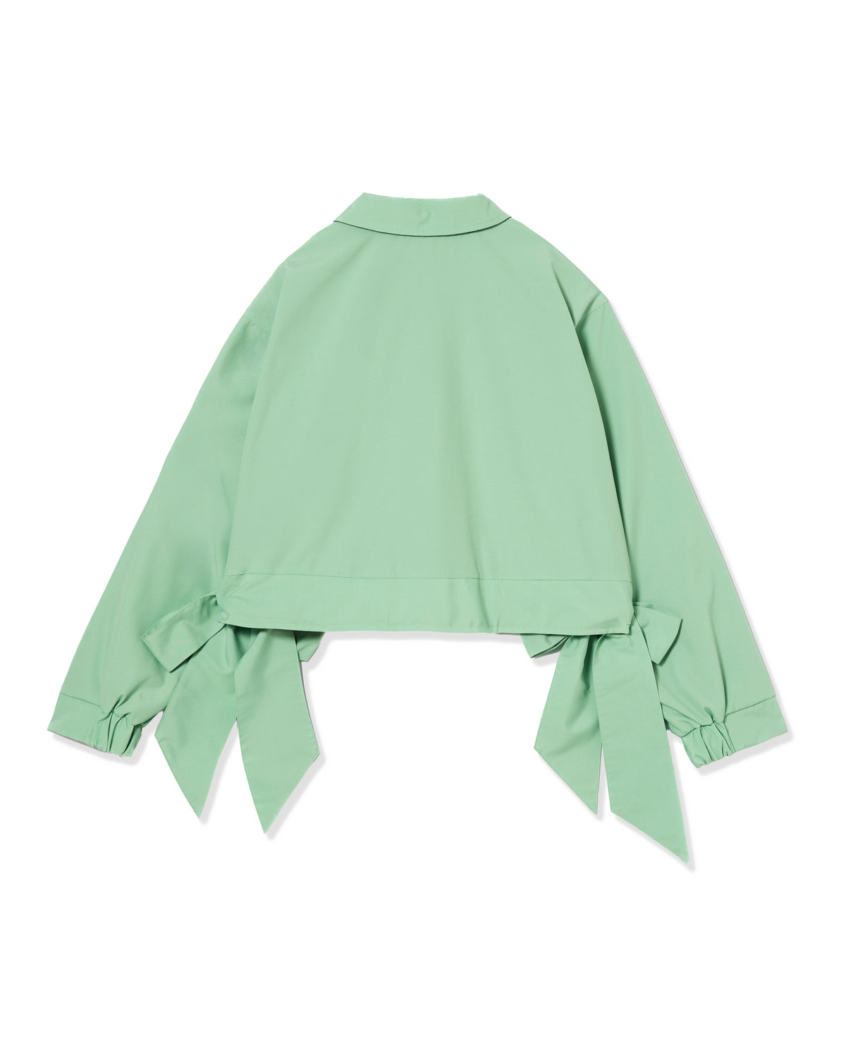 REVERSIBLE RIBBON JACKET (M.GREEN x BROWN)