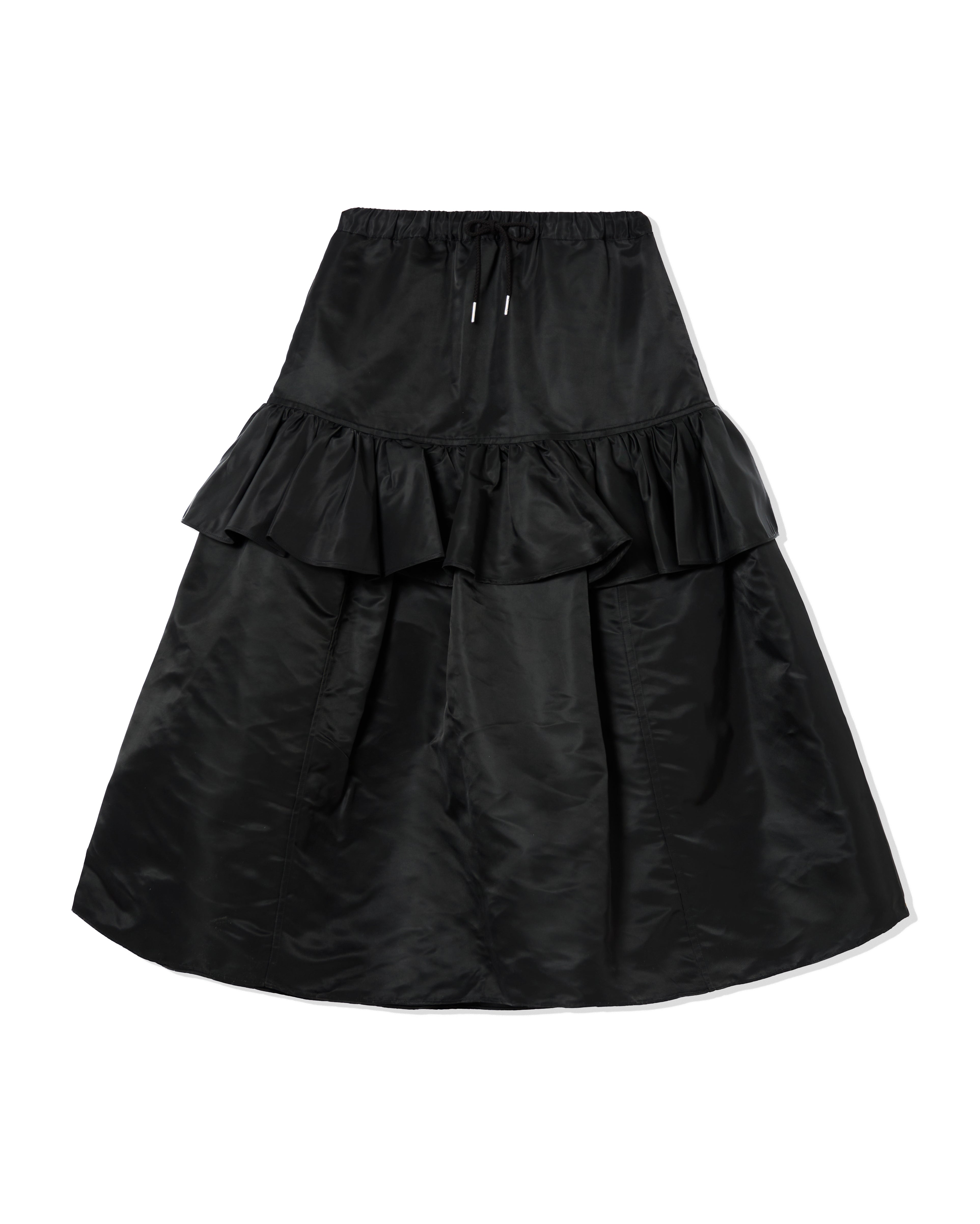 NYLON FRILL SKIRT (BLACK) – NONTOKYO
