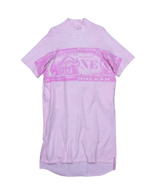 PINK DYE HANDPAINT MOCK NECK C/S feat.TEPPEI FURUYAMA (PINK)