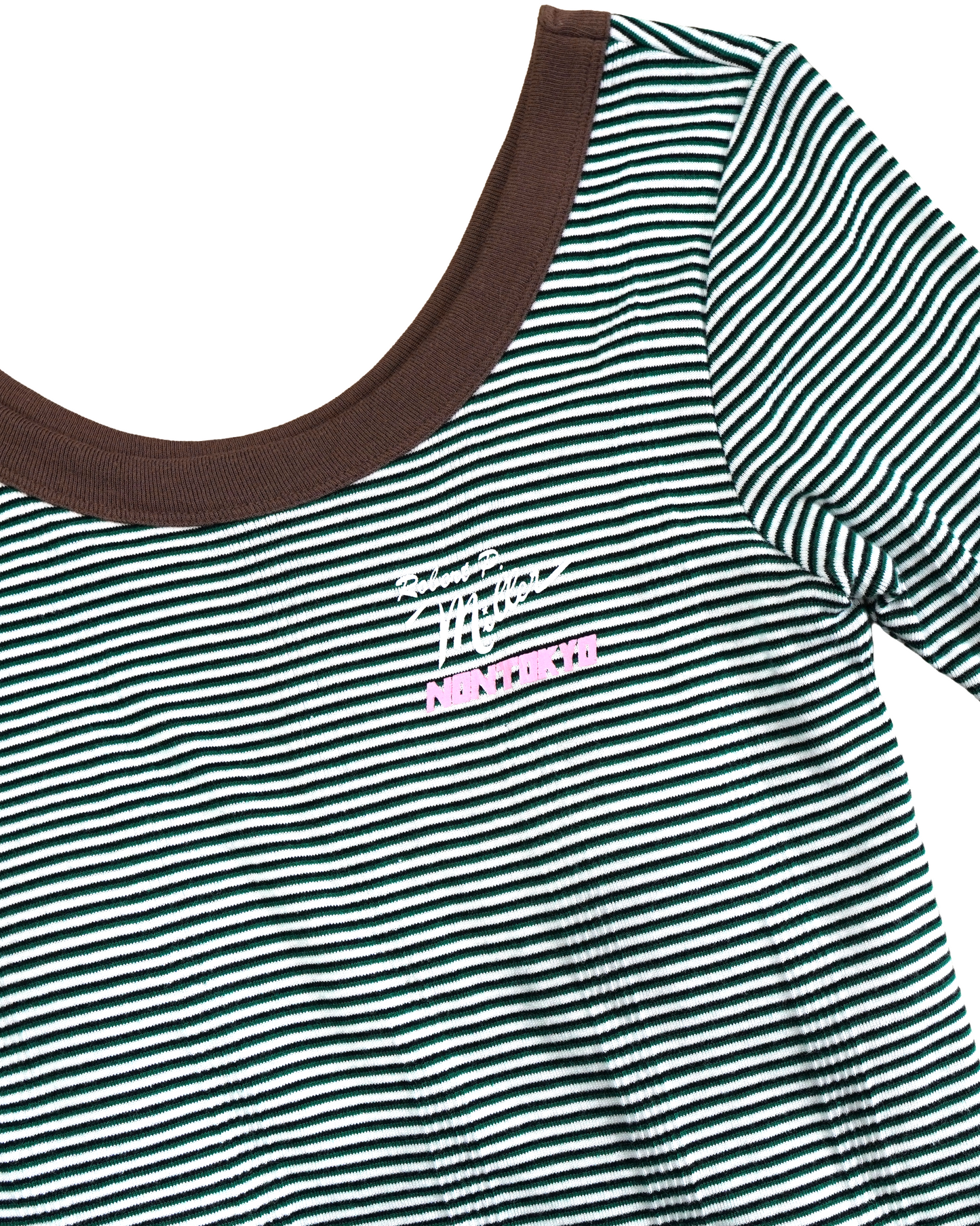 BORDER T-SHIRT feat.miller -CUP IN (GREEN)　