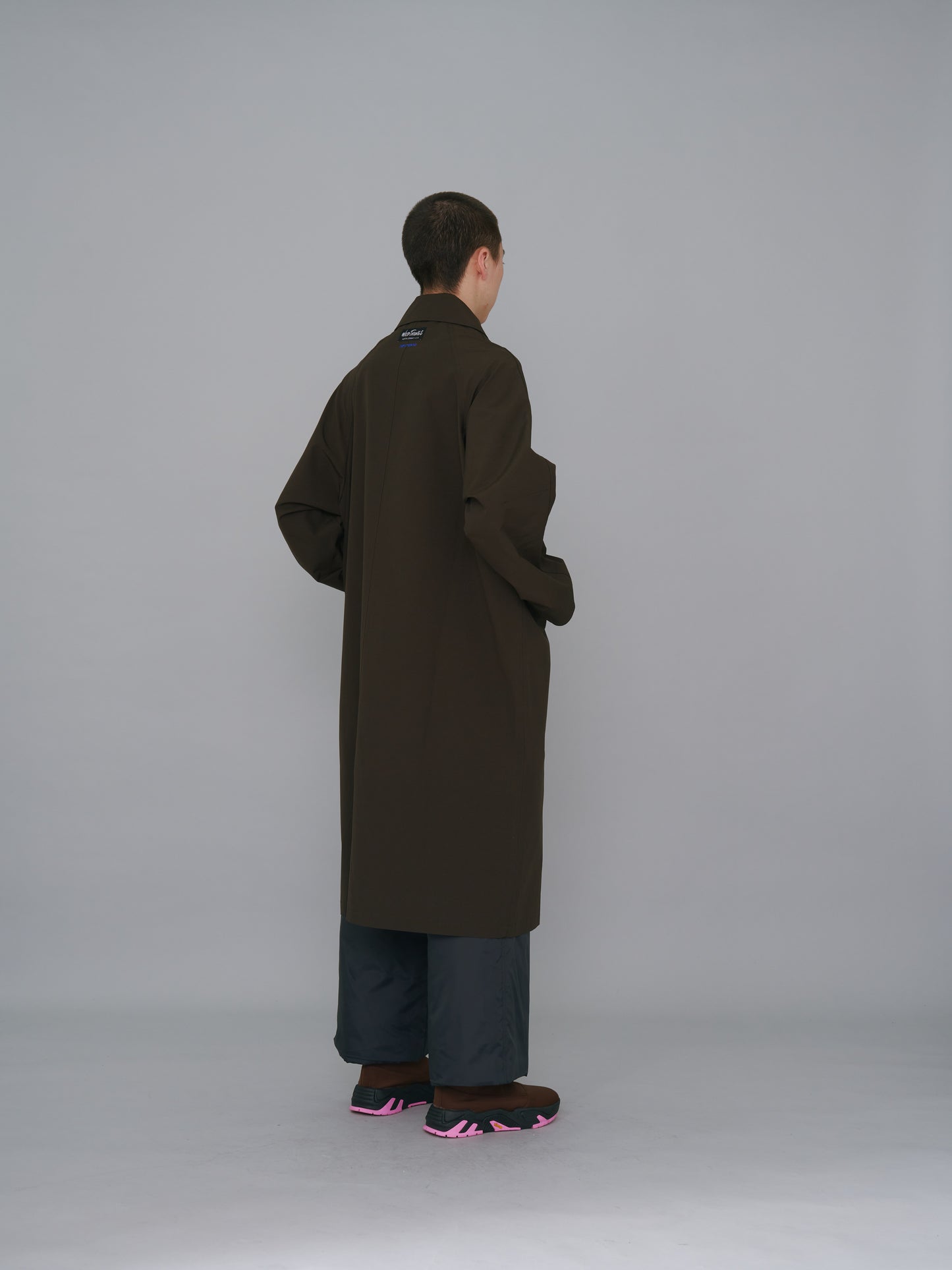 NON TOKYO / WATERPROOF LONG COAT (xWild Things / BROWN) &lt;NON TOKYO&gt; Waterproof long coat (xWild Things / Brown)