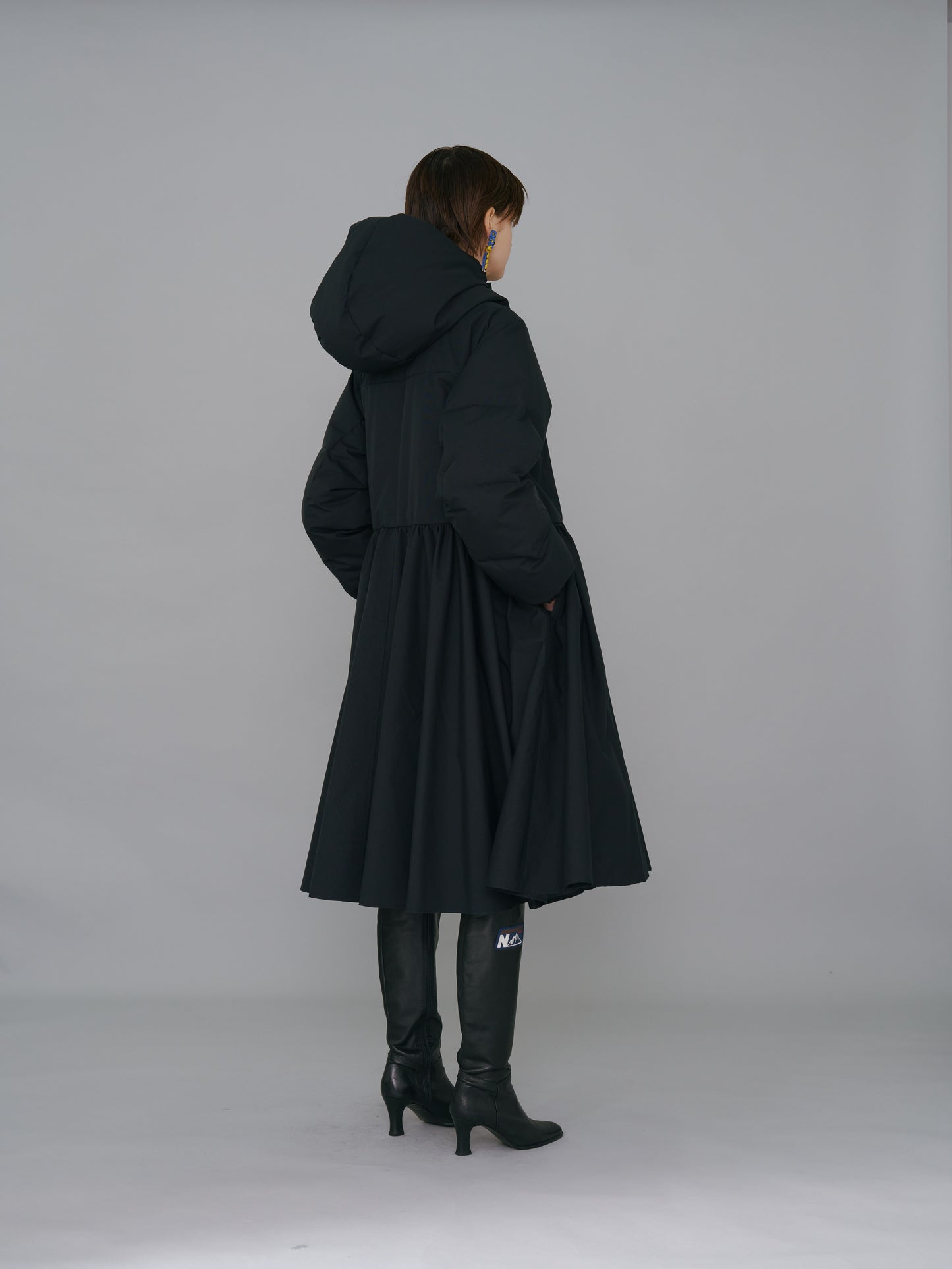 NON TOKYO / DOWN SLEEVE MOUNTAIN PARKA (BLACK) &lt;NON TOKYO&gt; Down sleeve mountain parka (black)