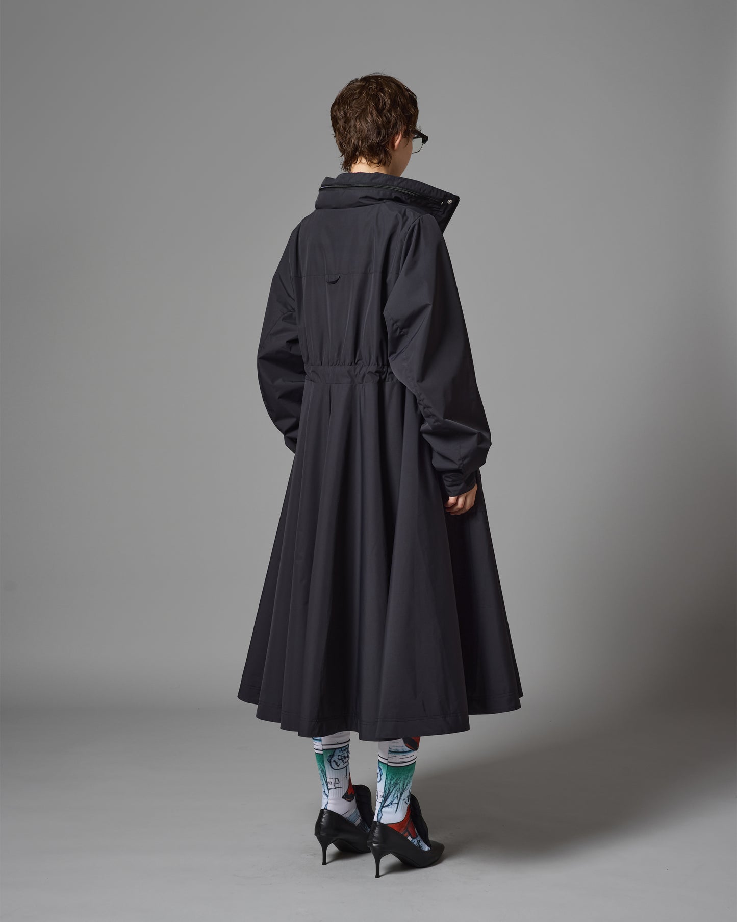 [PRE ORDER] LONG MOUNTAIN RAINCOAT (BLACK)