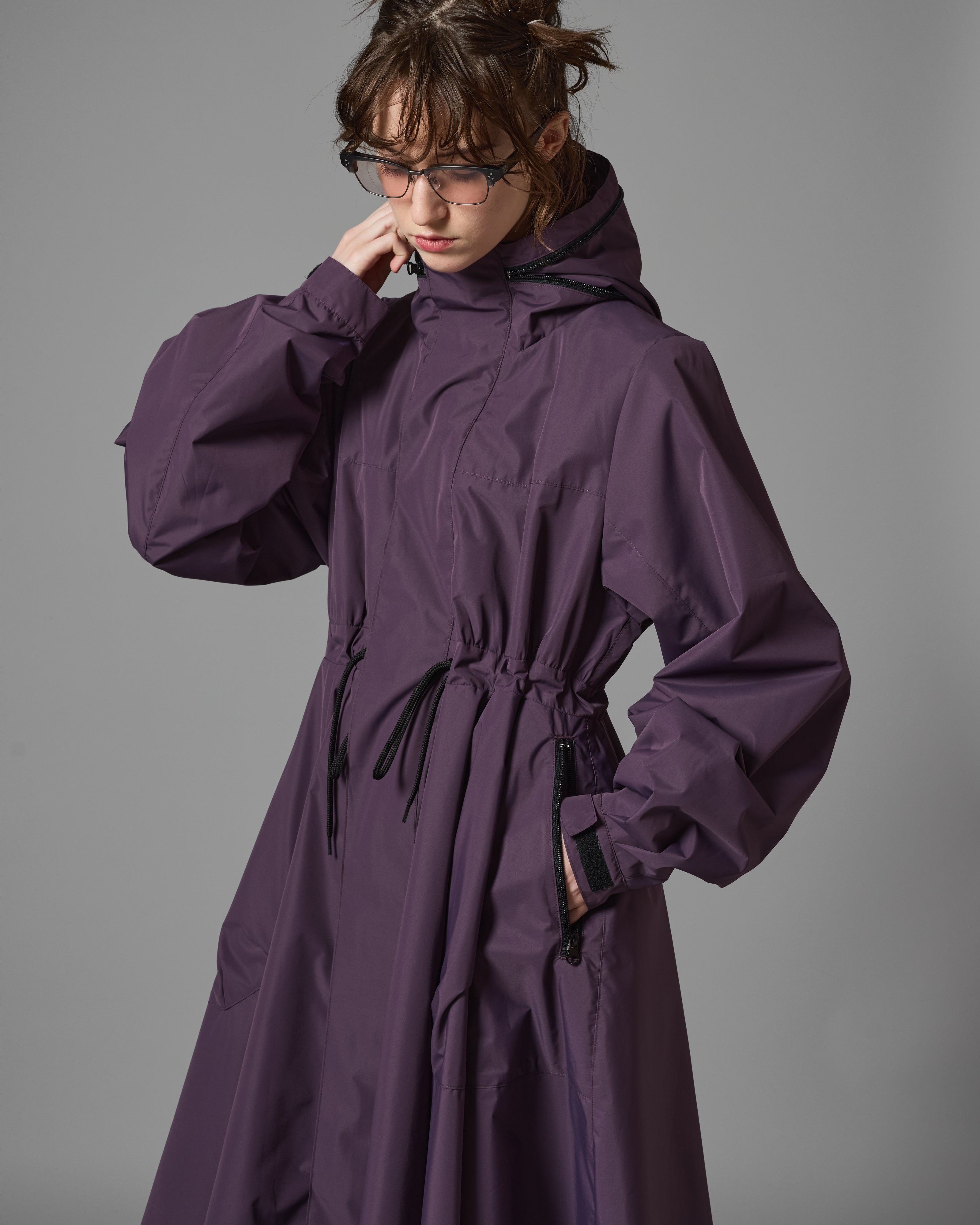 完売品　LONG MOUNTAIN RAINCOAT ノントーキョー　アウター LONG MOUNTAIN RAINCOAT (PURPLE) – NON TOKYO