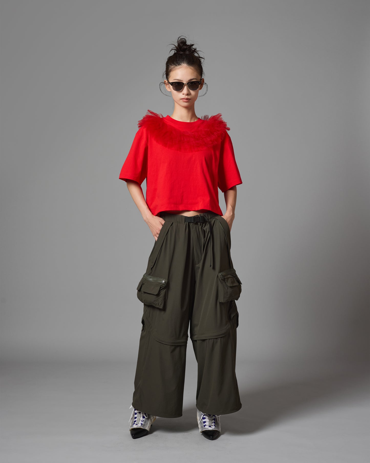 [PRE ORDER] 2WAY CARGO PANTS (KHAKI)
