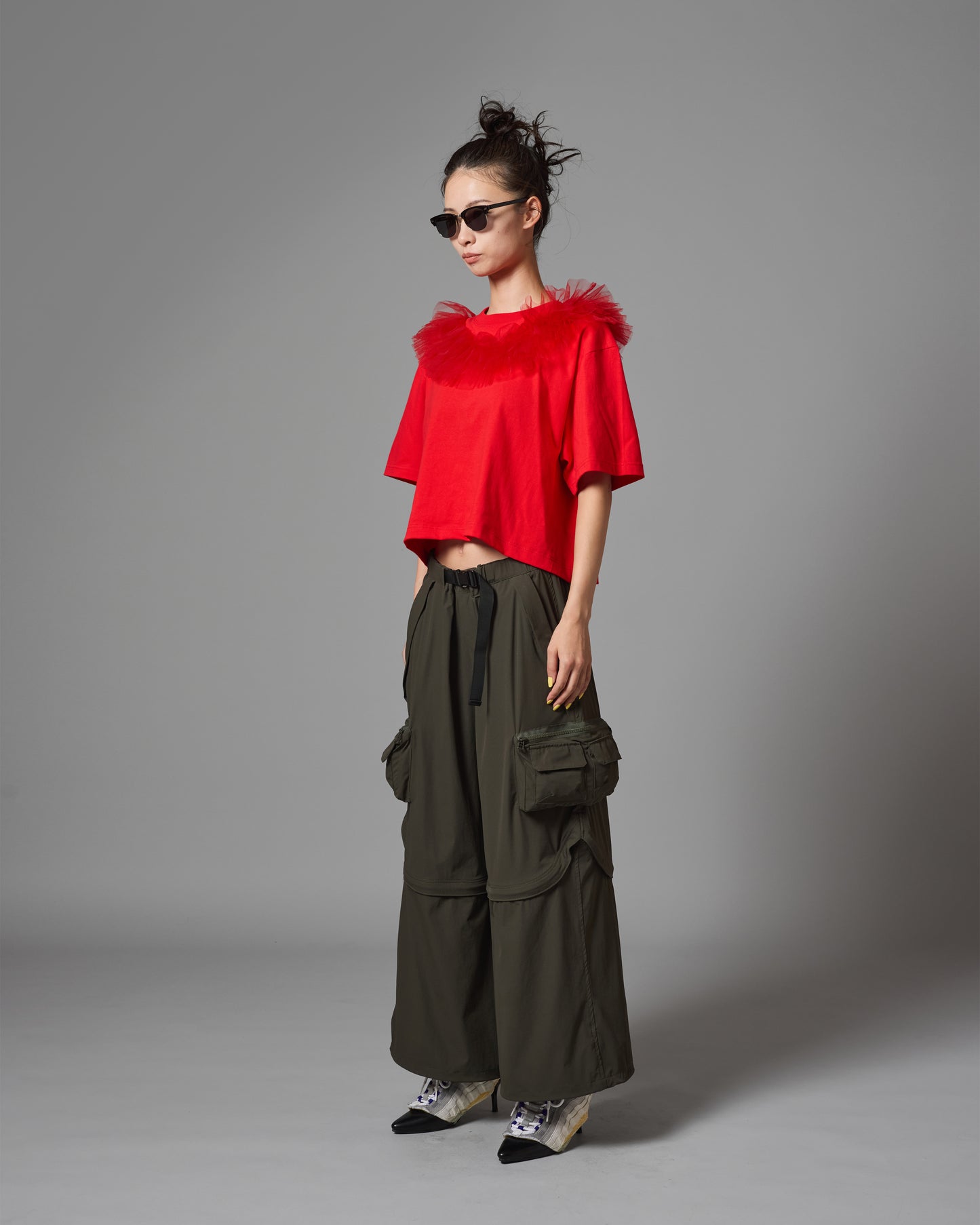 [PRE ORDER] 2WAY CARGO PANTS (KHAKI)