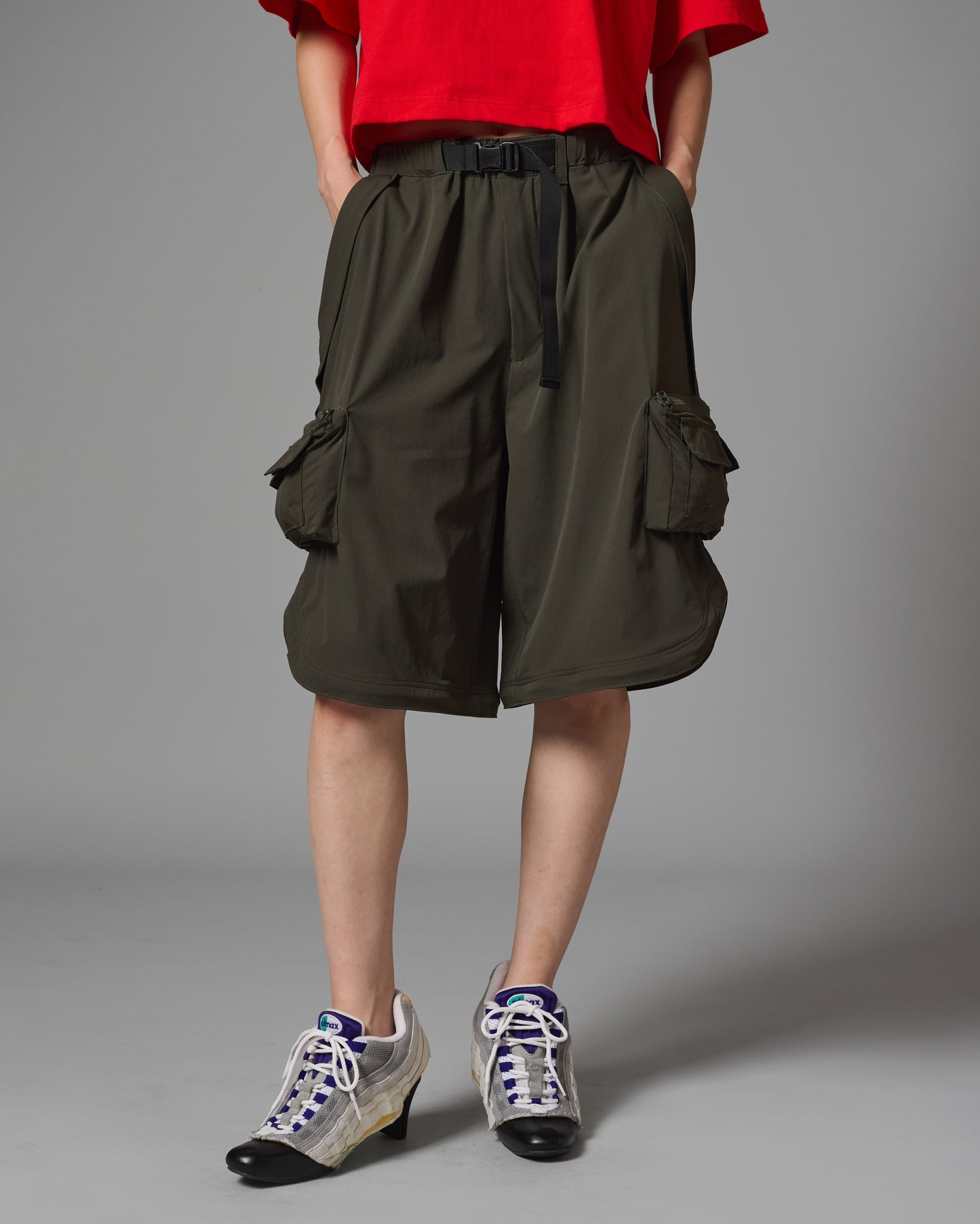 [PRE ORDER] 2WAY CARGO PANTS (KHAKI)