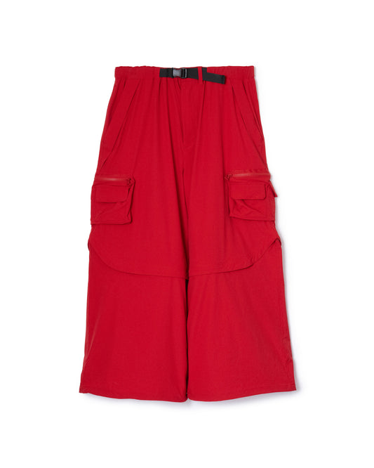 [PRE ORDER] 2WAY CARGO PANTS (RED)