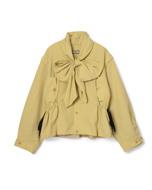 [PRE ORDER] 2WAY RIBBON WORK JACKET (YELLOW)
