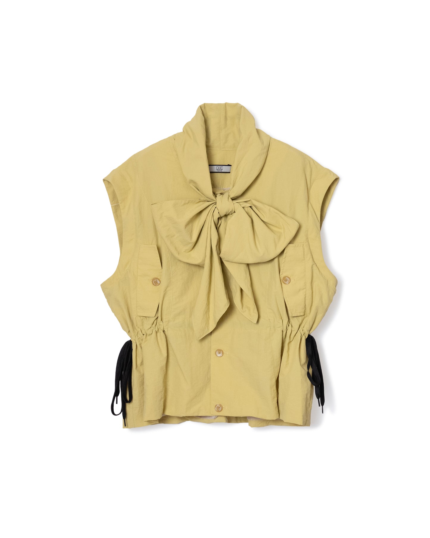[PRE ORDER] 2WAY RIBBON WORK JACKET (YELLOW)