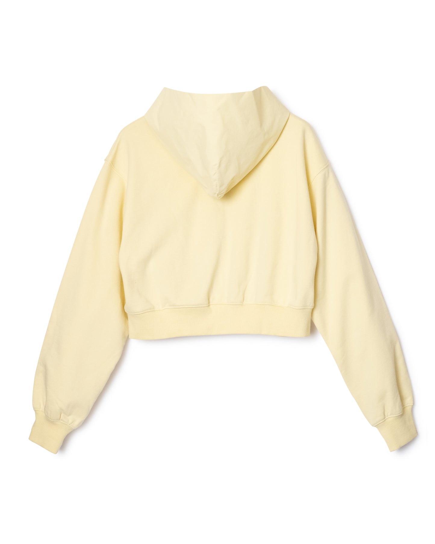 [PRE ORDER] NYLON HOOD ZIP-UP PARKER (YELLOW)