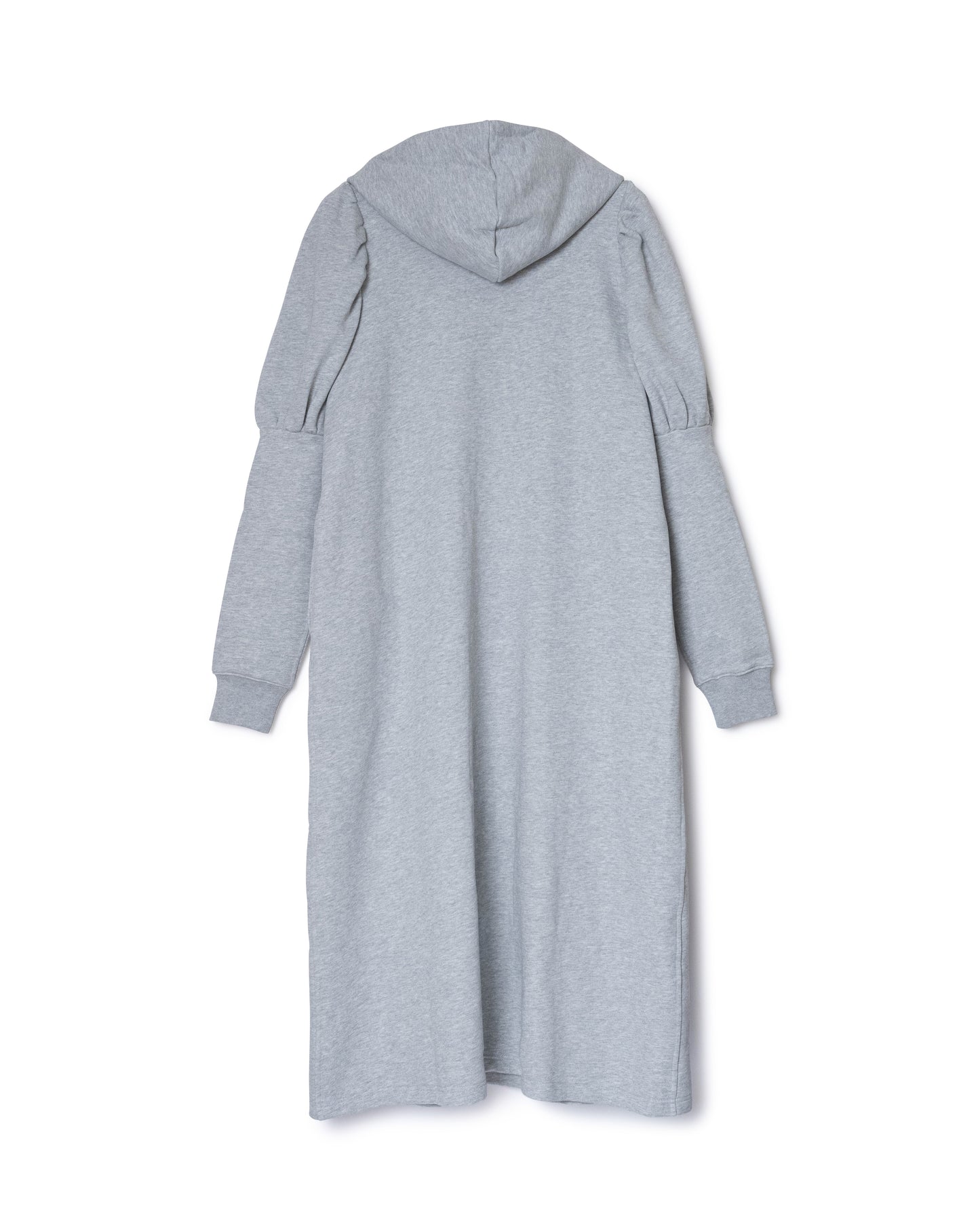 MESH POCKET PUFFSLEEVE ONE-PIECE (GRAY)
