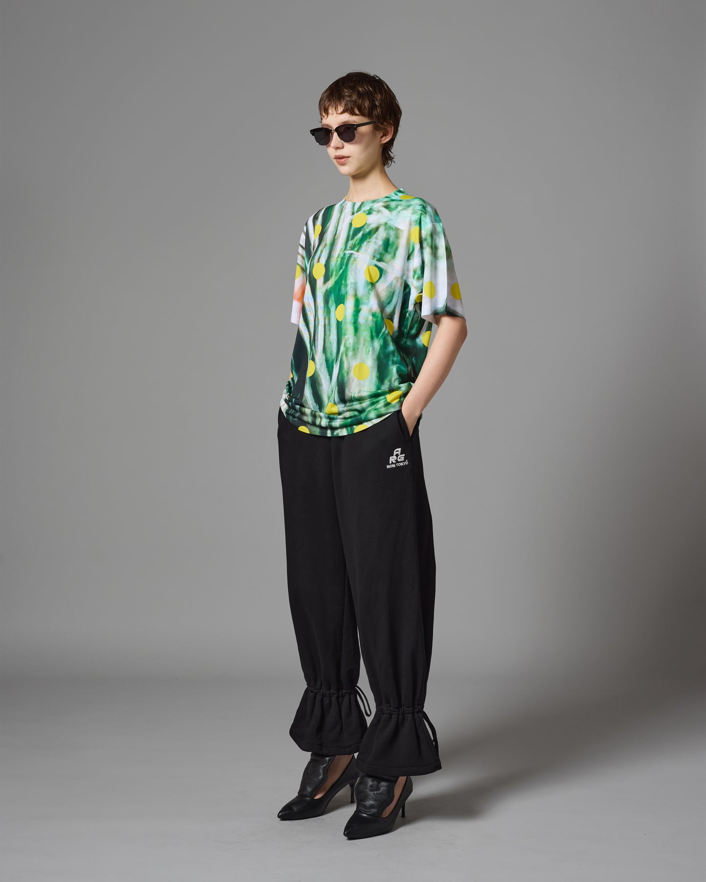 2WAY SWEAT PANTS (BLACK)