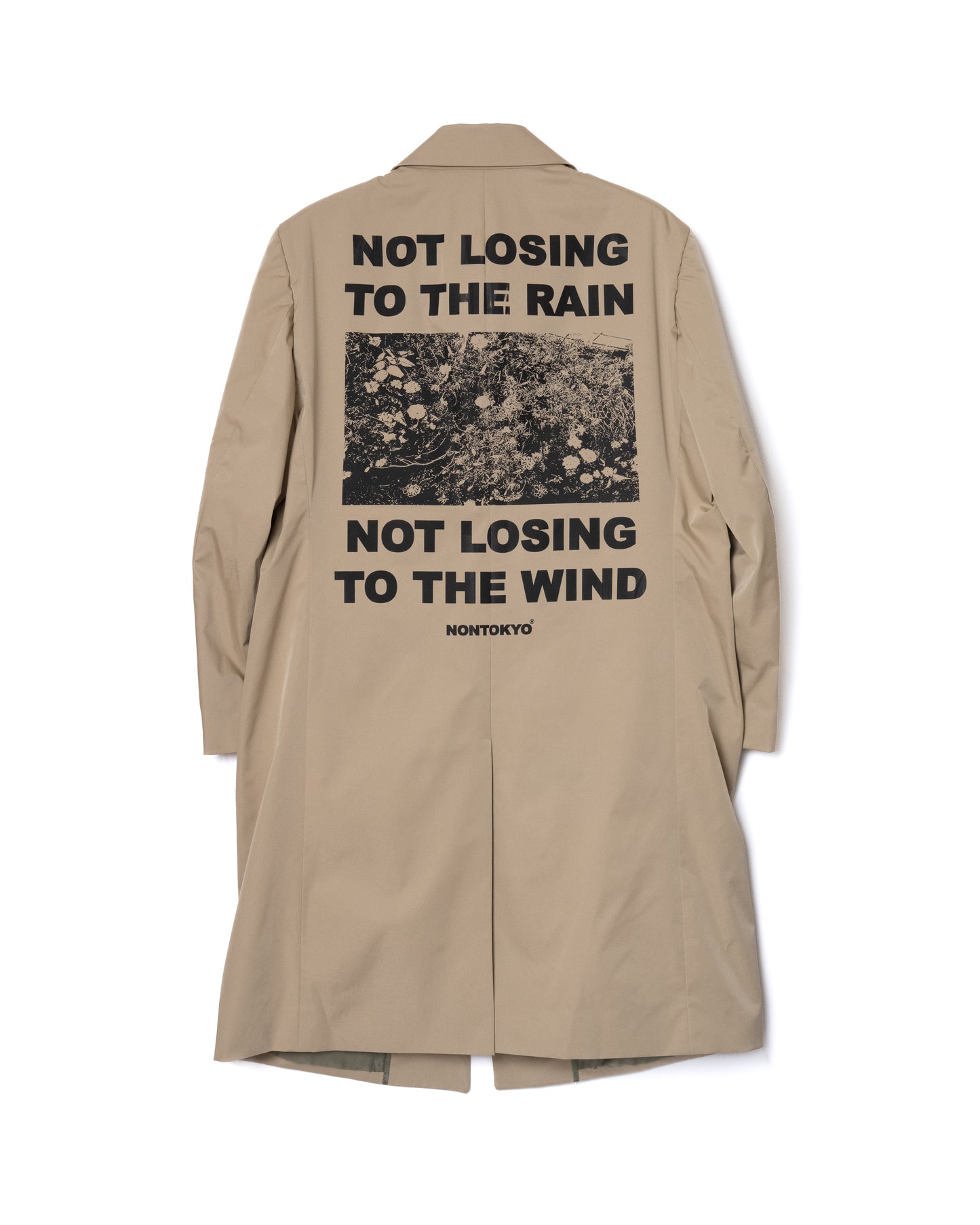 [PRE ORDER] WATER PLOOF LONG COAT (BEIGE)