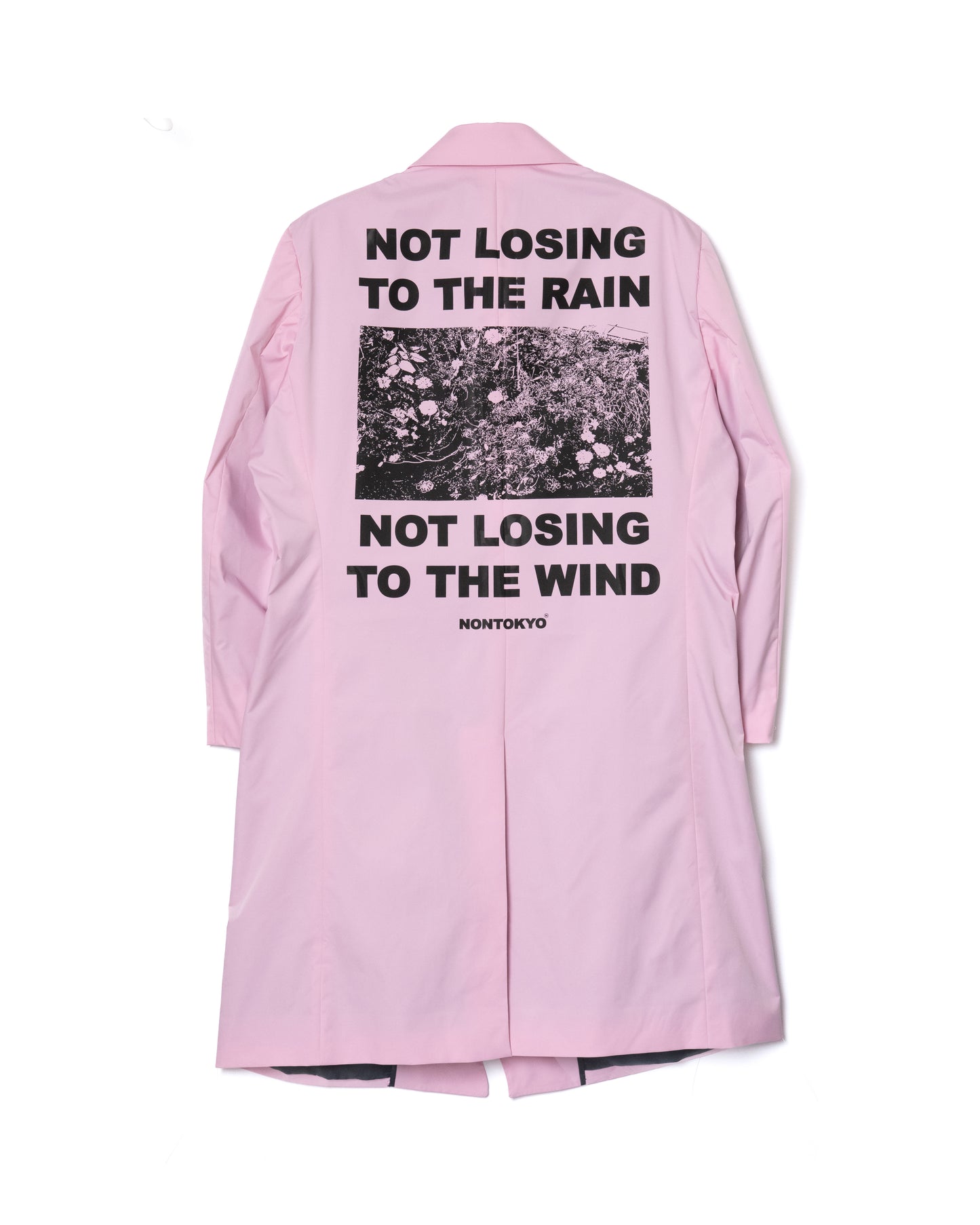 [PRE ORDER] WATER PLOOF LONG COAT (PINK)