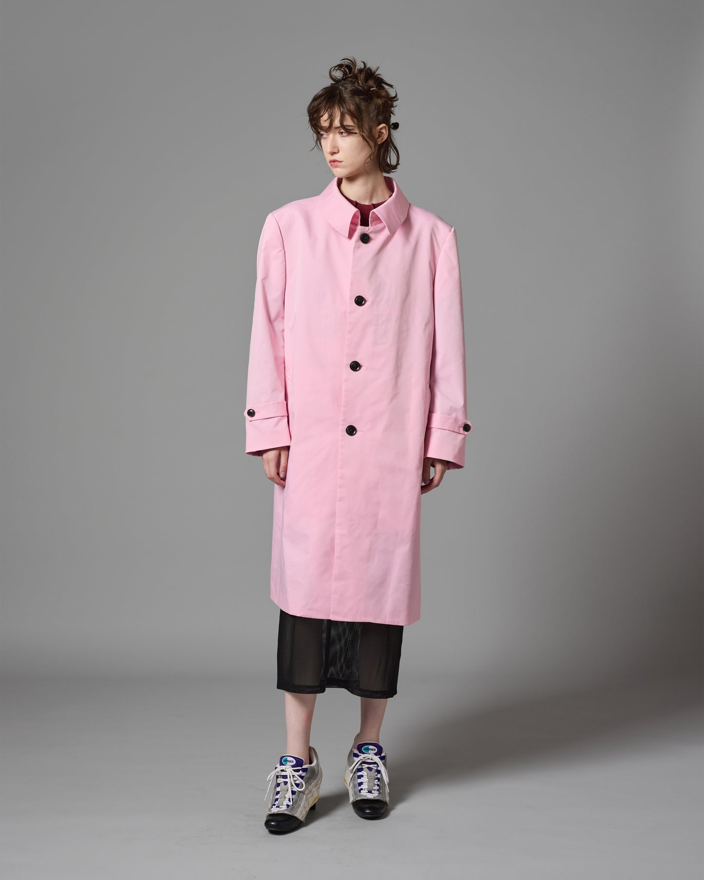 [PRE ORDER] WATER PLOOF LONG COAT (PINK)