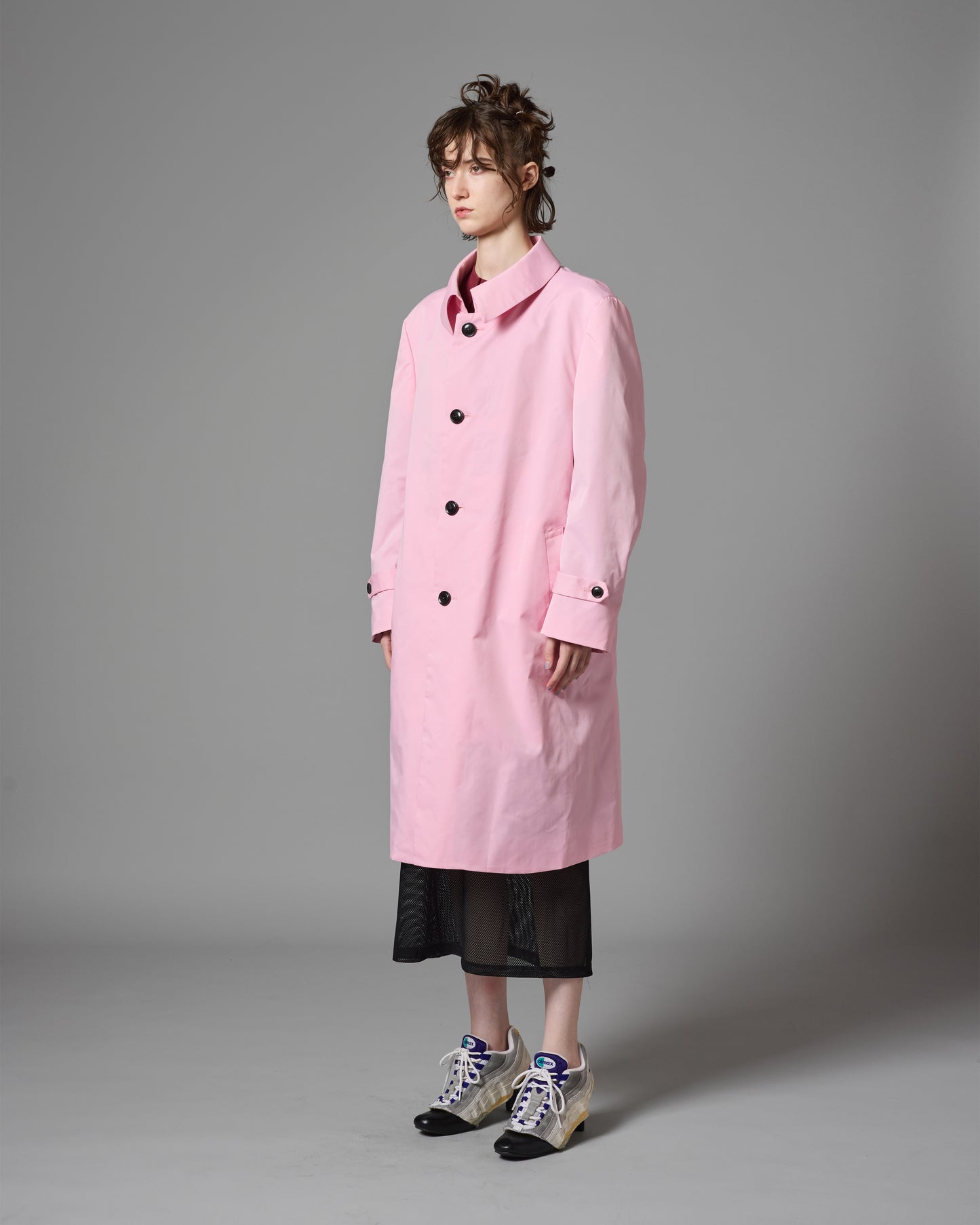 [PRE ORDER] WATER PLOOF LONG COAT (PINK)