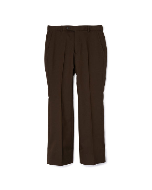 [PRE ORDER] FLARE SLACKS (BROWN)