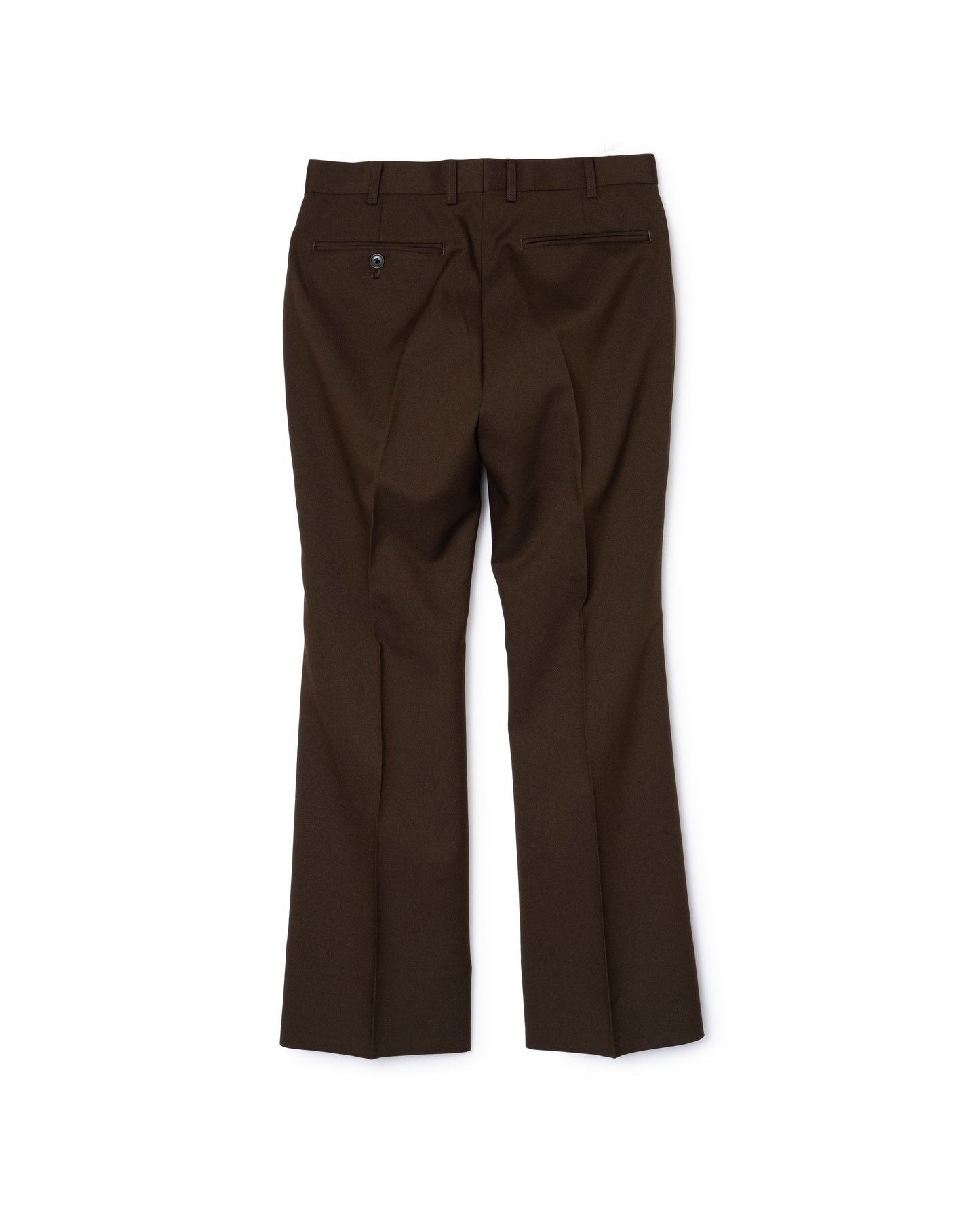 [PRE ORDER] FLARE SLACKS (BROWN)