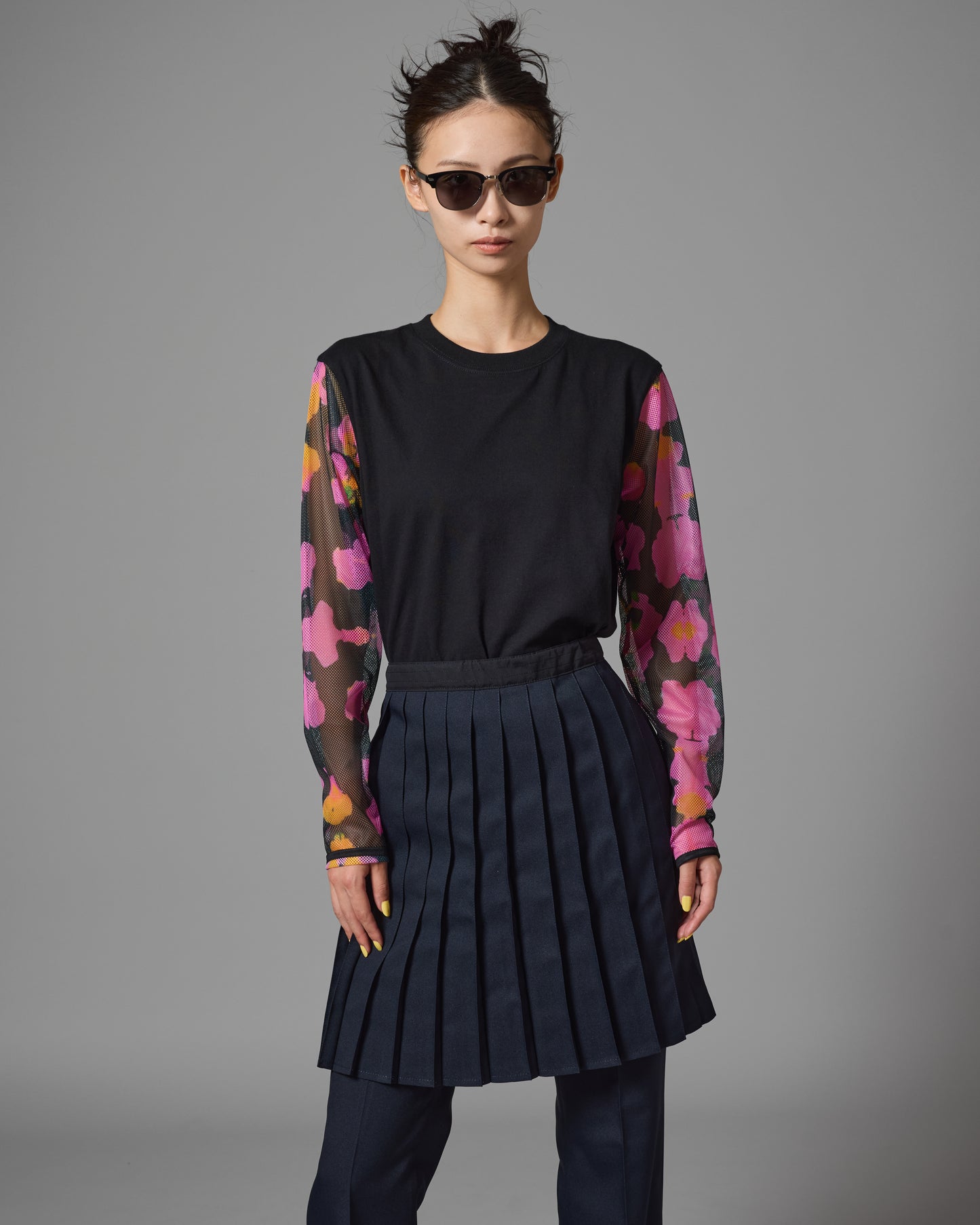 [PRE ORDER] PLEATS BELT (NAVY)