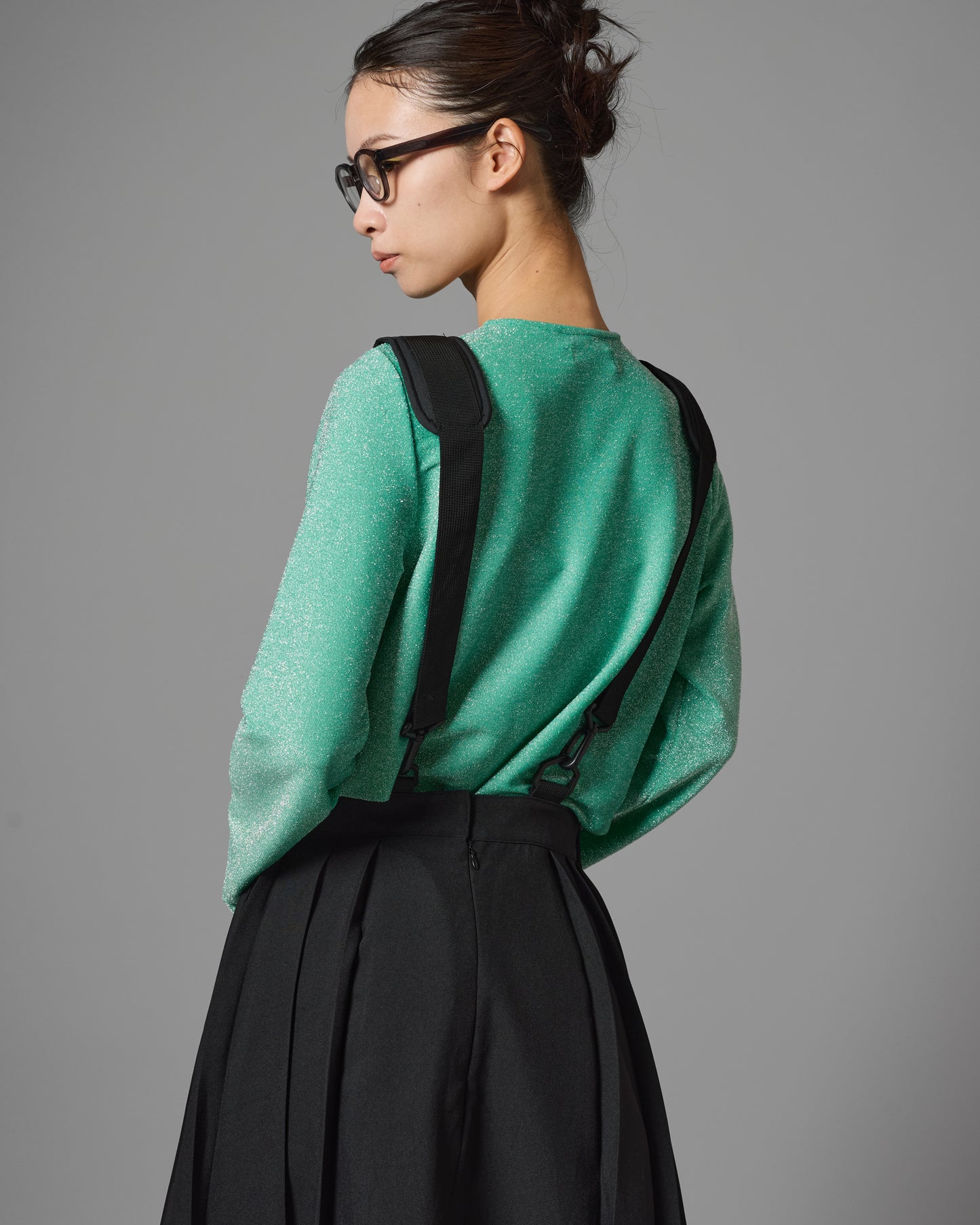 [PRE ORDER] GLITTER CARDIGAN (GREEN)