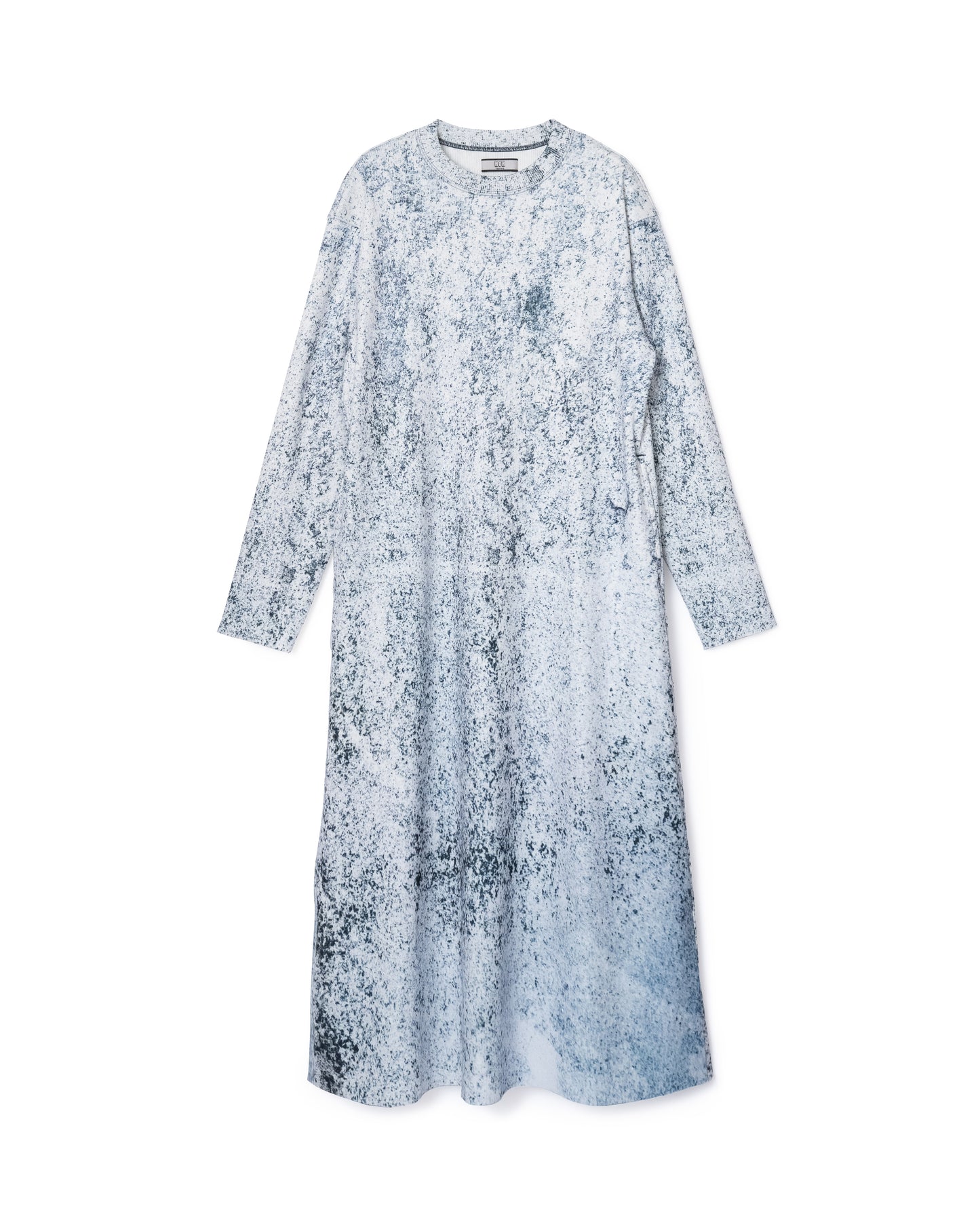 [PRE ORDER] PRINT RIB L/S ONE-PIECE (NOISE)