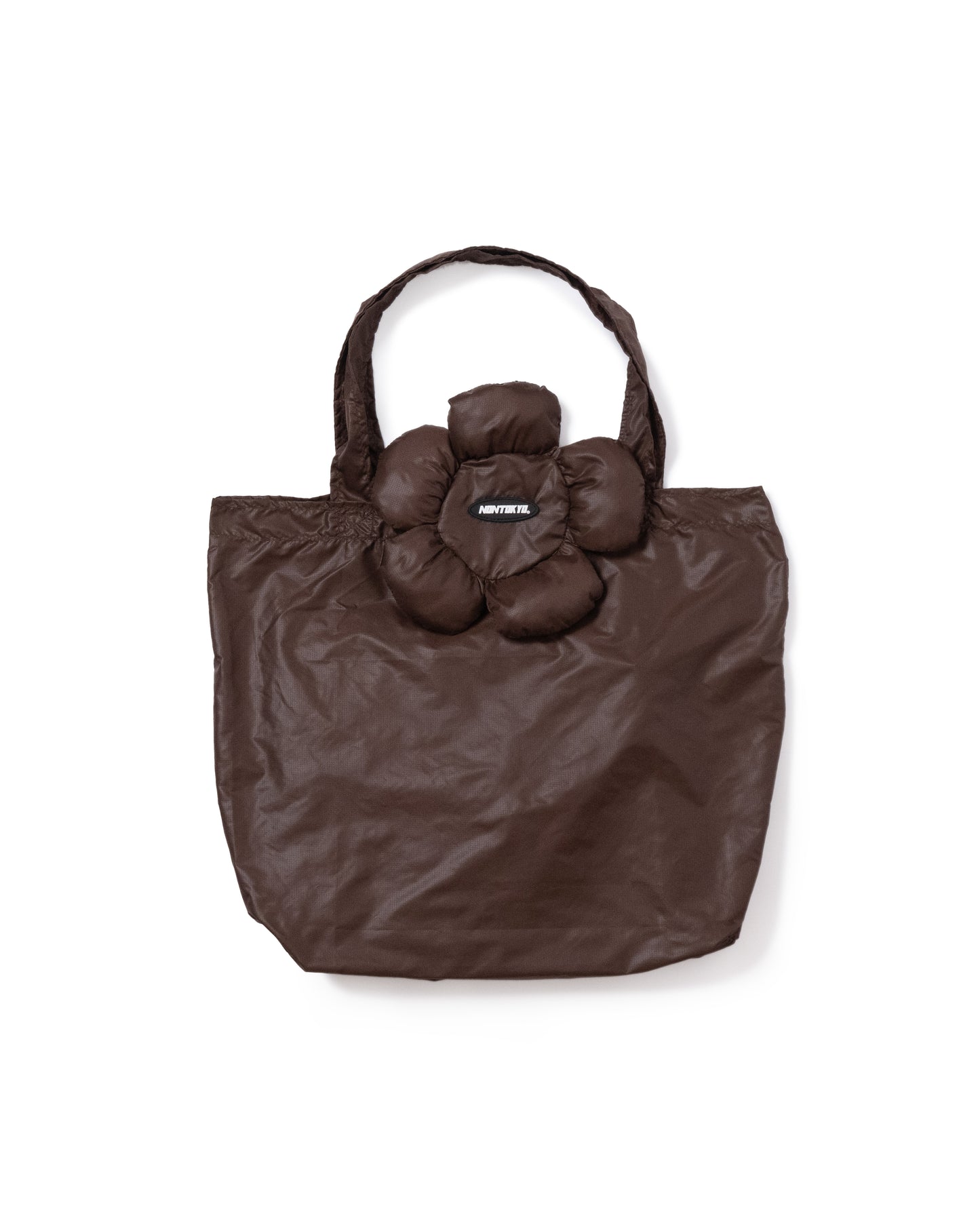 FLOWER ECO BAG (BROWN)