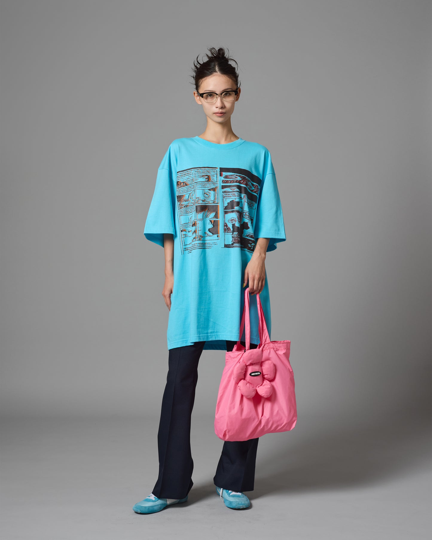 FLOWER ECO BAG (PINK)