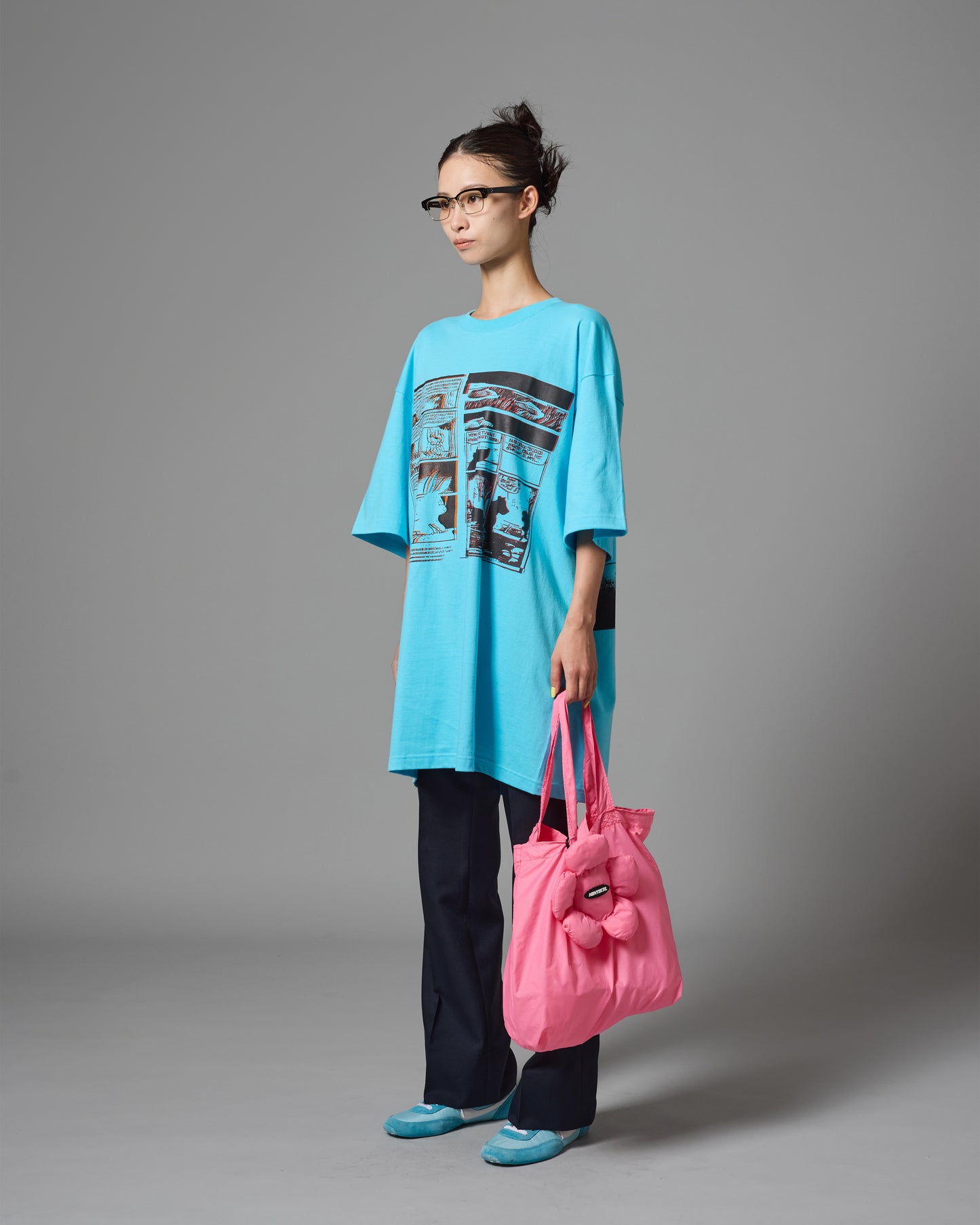 FLOWER ECO BAG (PINK)