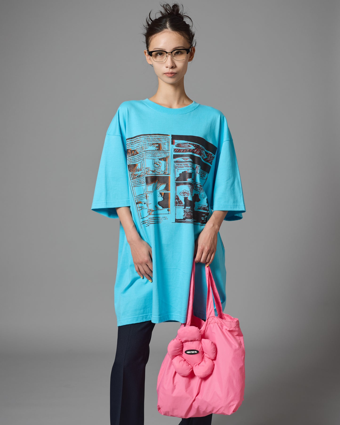 FLOWER ECO BAG (PINK)