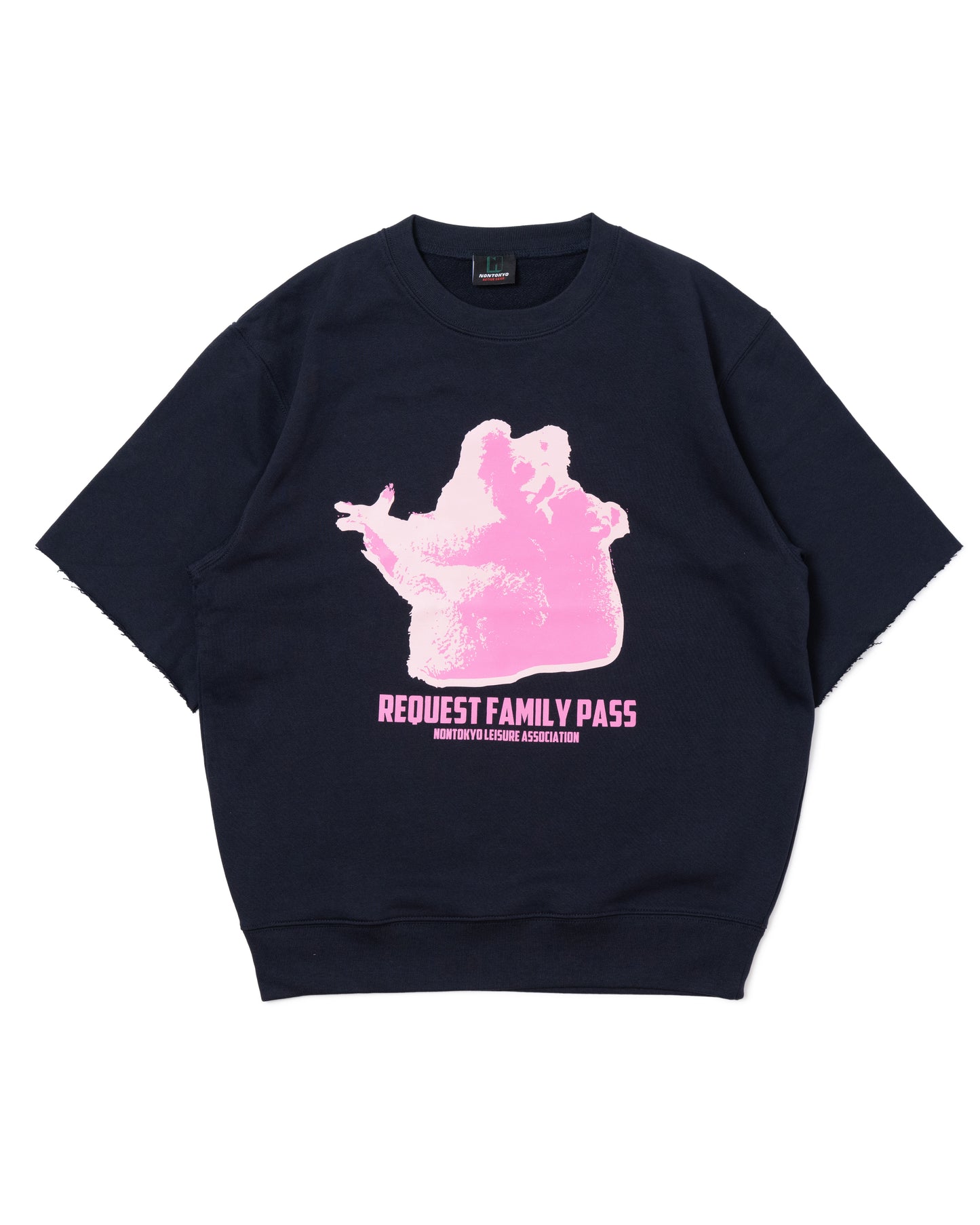 KOALA PRINT PULLOVER H/S SWEAT (NAVY)