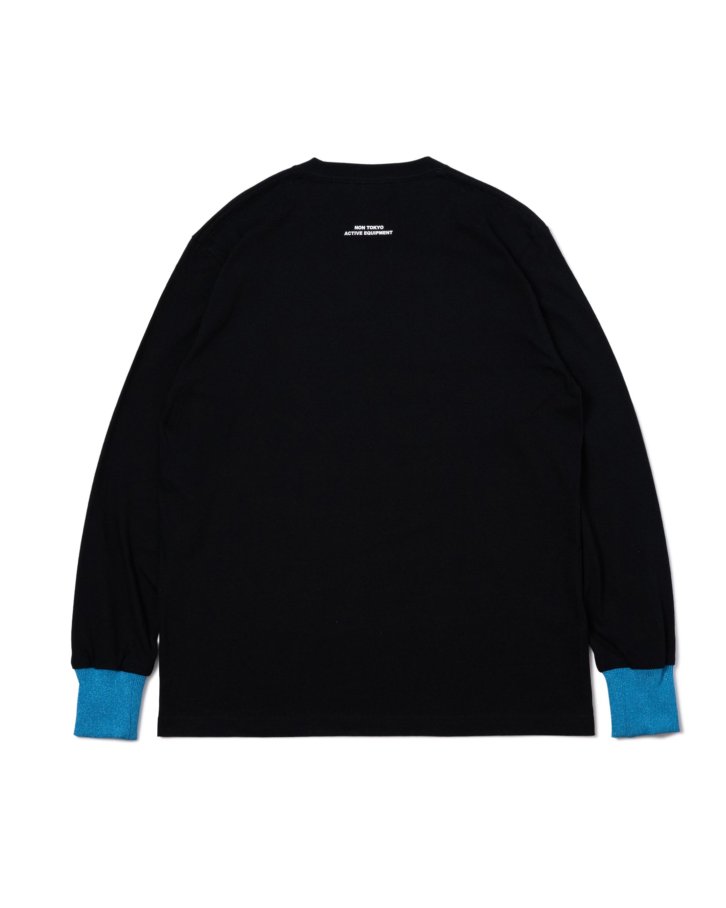 BEAR PRINT L/S T-SHIRT (BLACK)