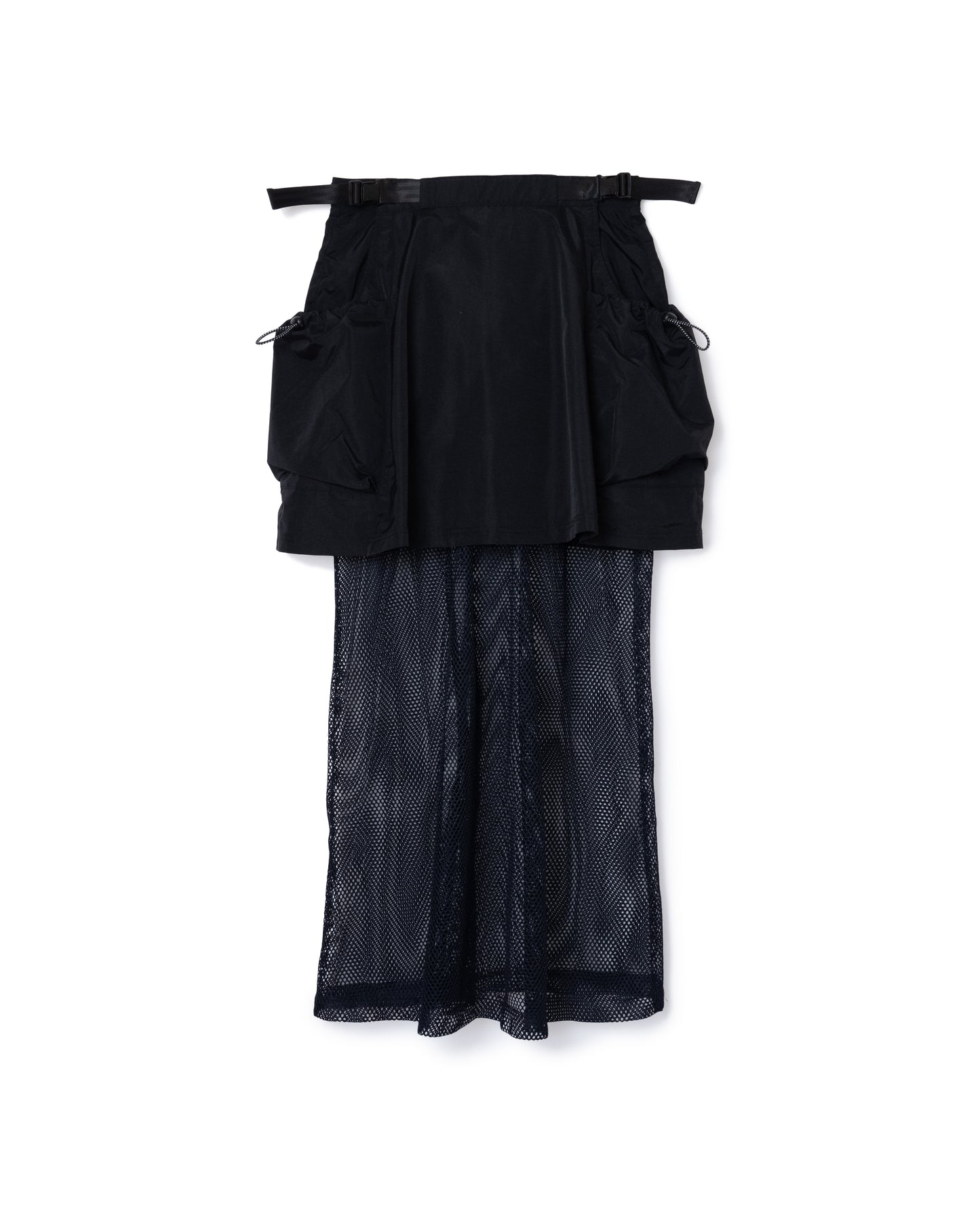 [PRE ORDER] MESH LAYER SKIRT (BLACK×NAVY)